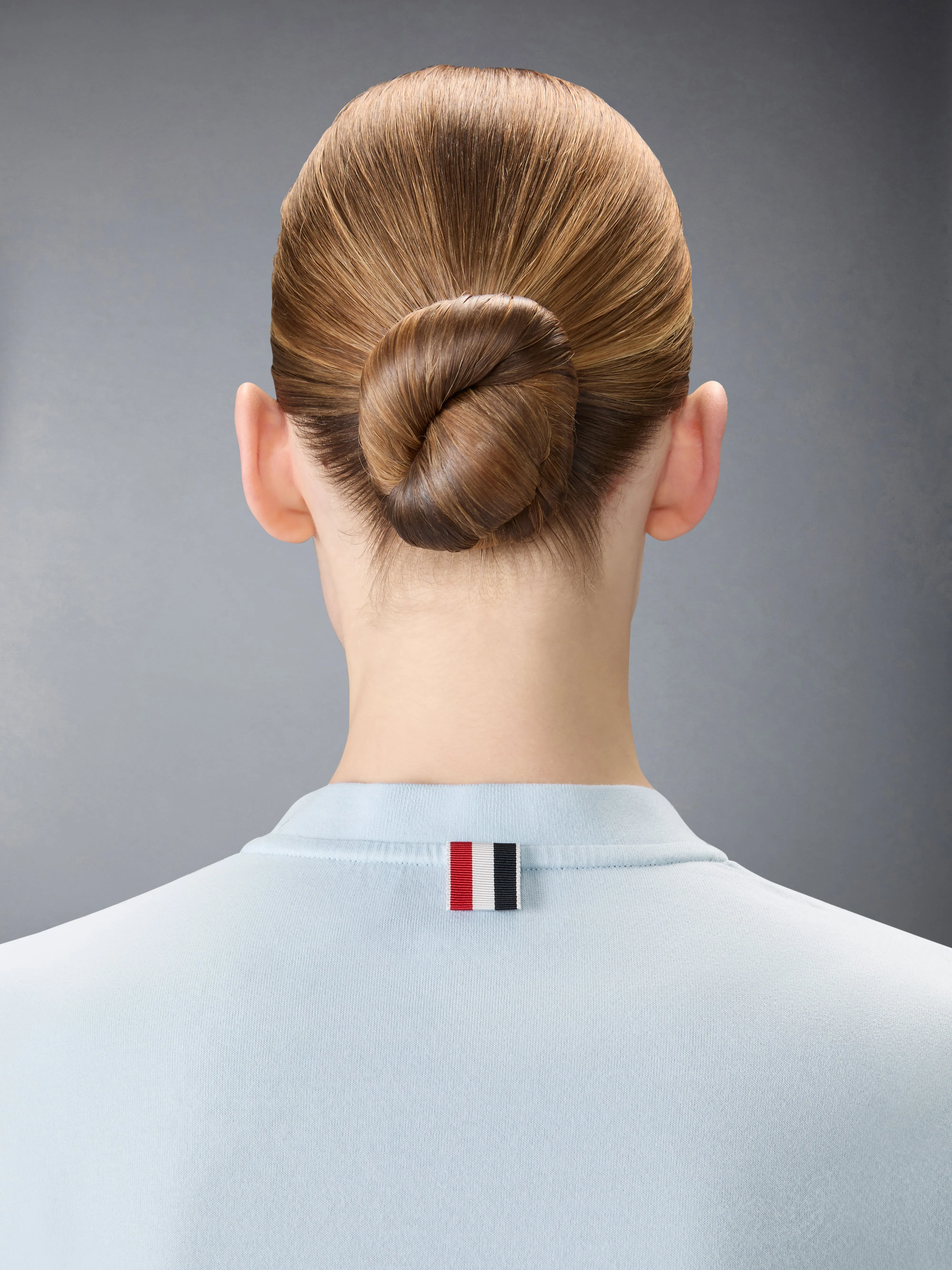 JERSEY 4-BAR LONGSLEEVE TEE sold by Thom Browne product image thumbnail 5