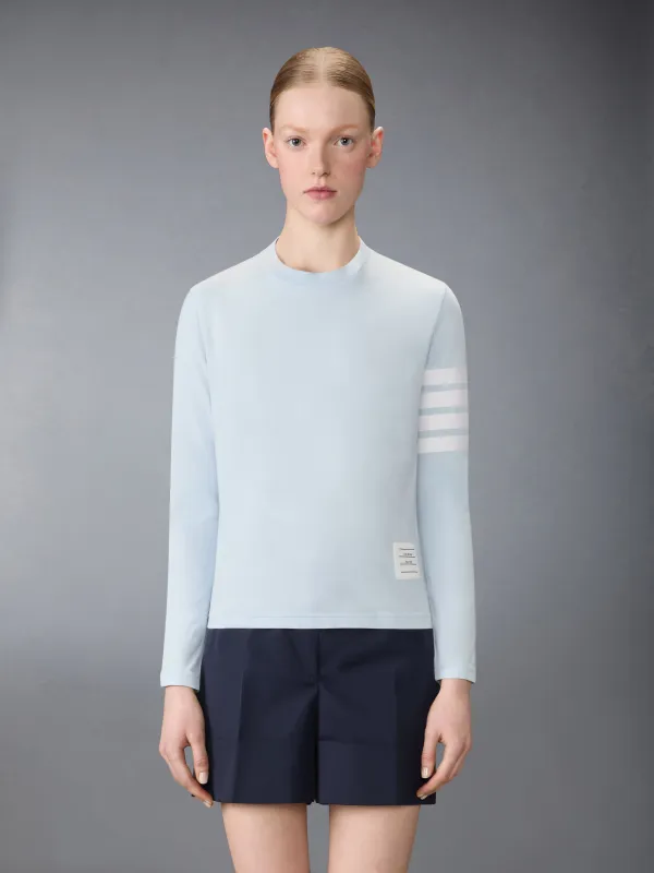 JERSEY 4-BAR LONGSLEEVE TEE sold by Thom Browne