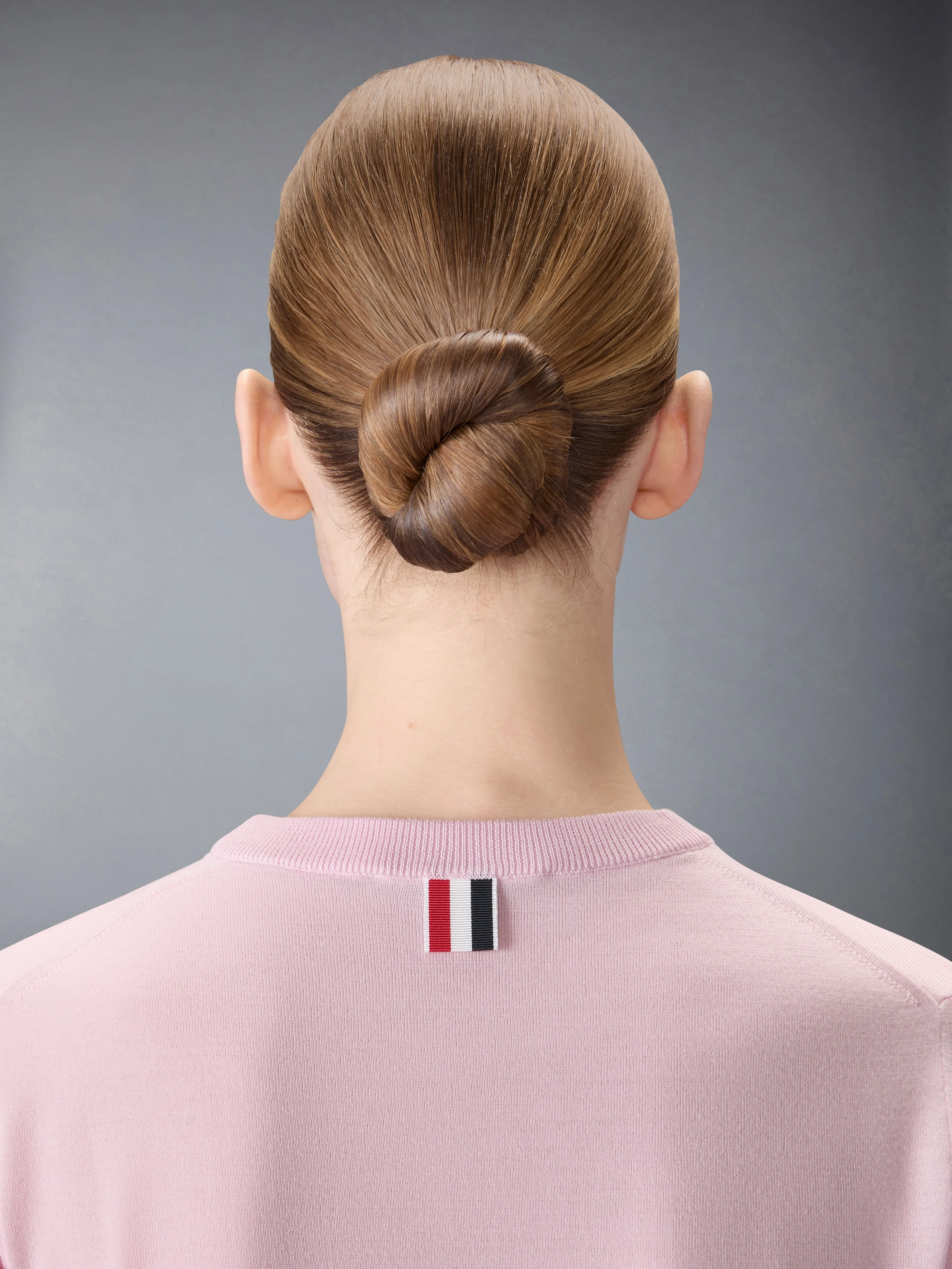 FINE MERINO WOOL 4-BAR TEE sold by Thom Browne product image thumbnail 4