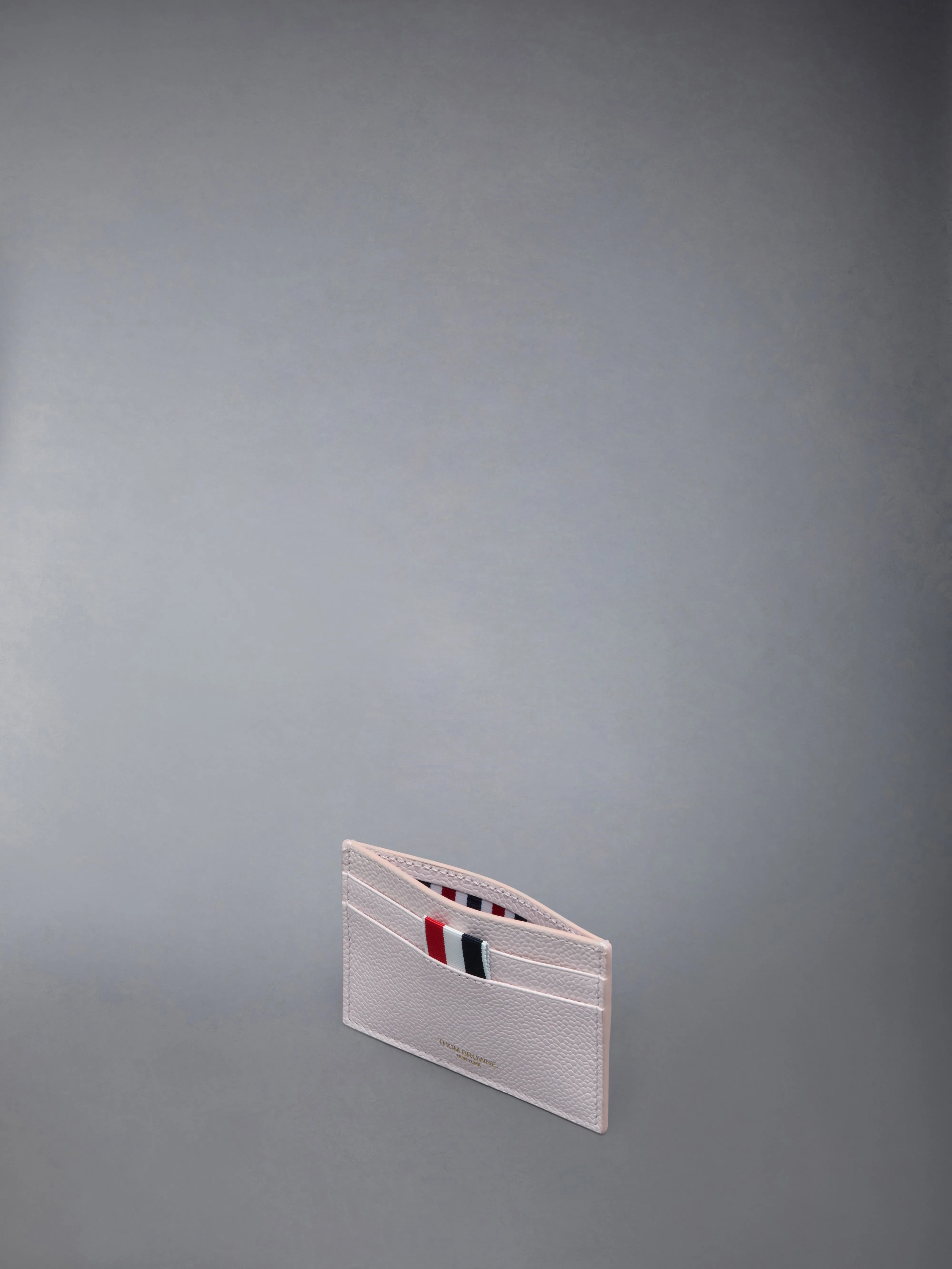 PEBBLE GRAIN DOUBLE SIDED CARD HOLDER sold by Thom Browne product image thumbnail 3