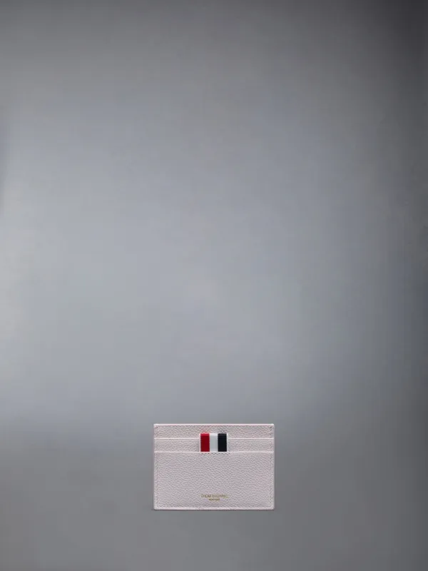 PEBBLE GRAIN DOUBLE SIDED CARD HOLDER sold by Thom Browne
