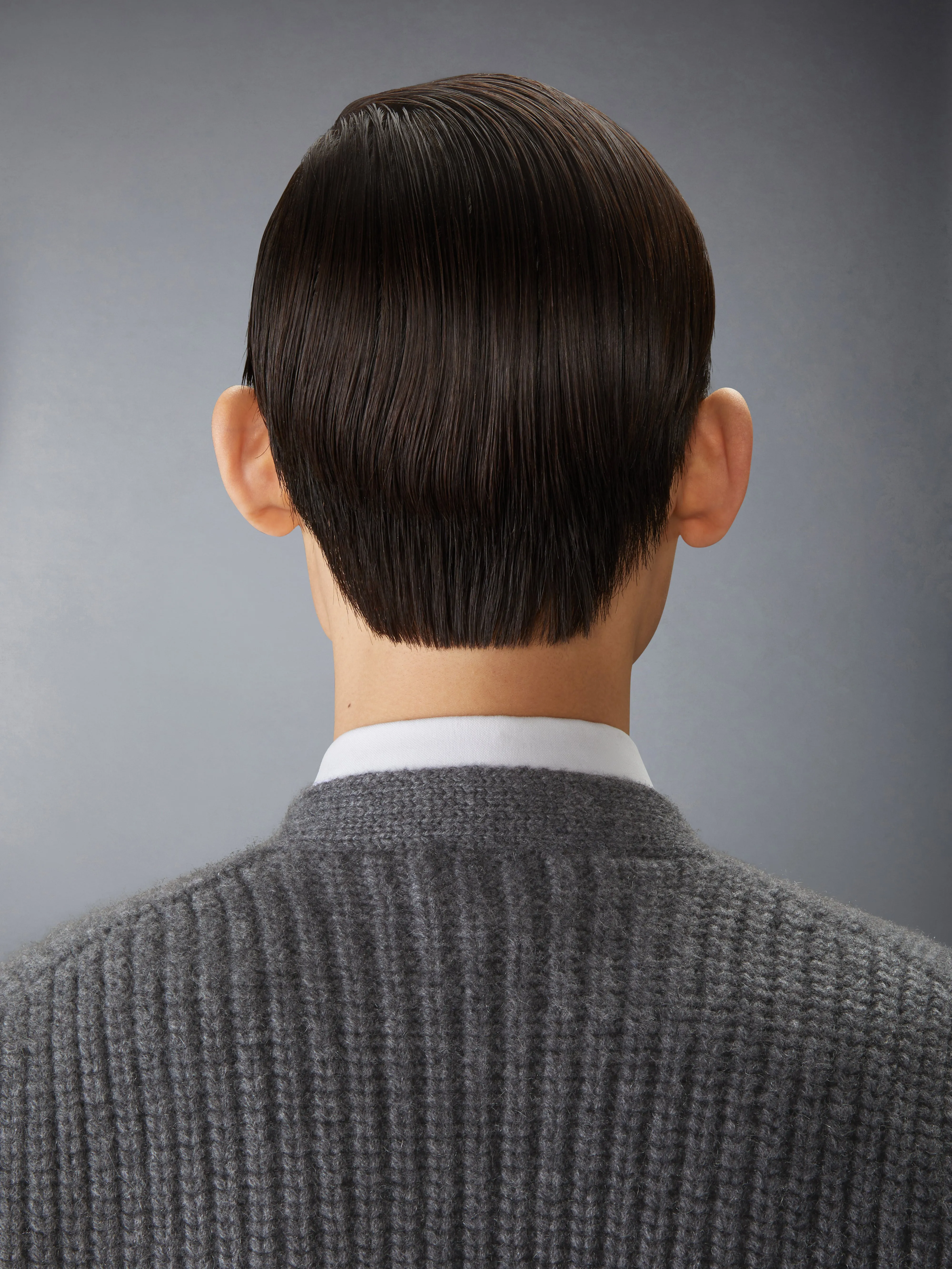 HALF STITCH CASHMERE CARDIGAN sold by Thom Browne product image thumbnail 4