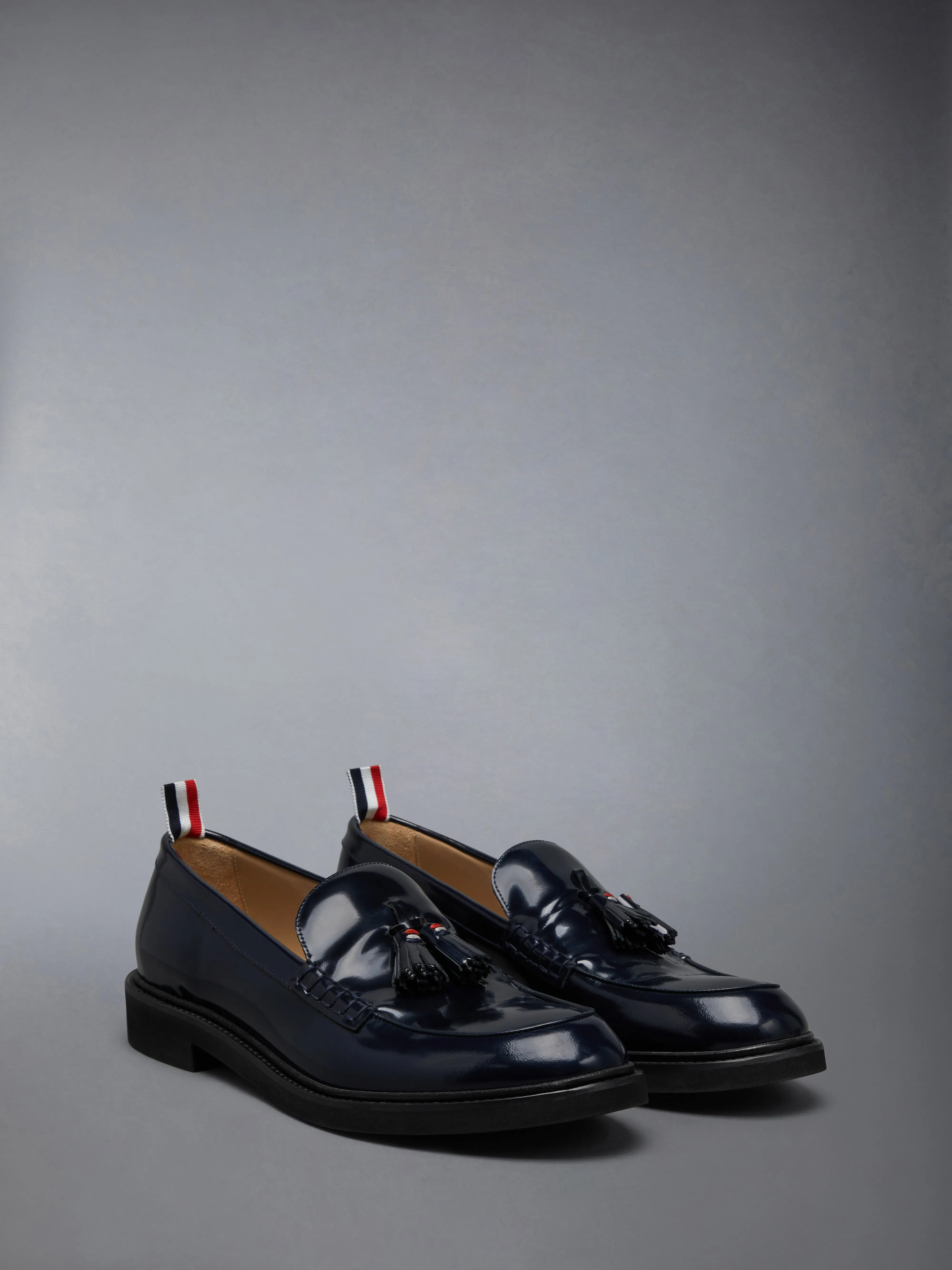 SPAZZOLATO LEATHER TASSLE LOAFER sold by Thom Browne product image thumbnail 2