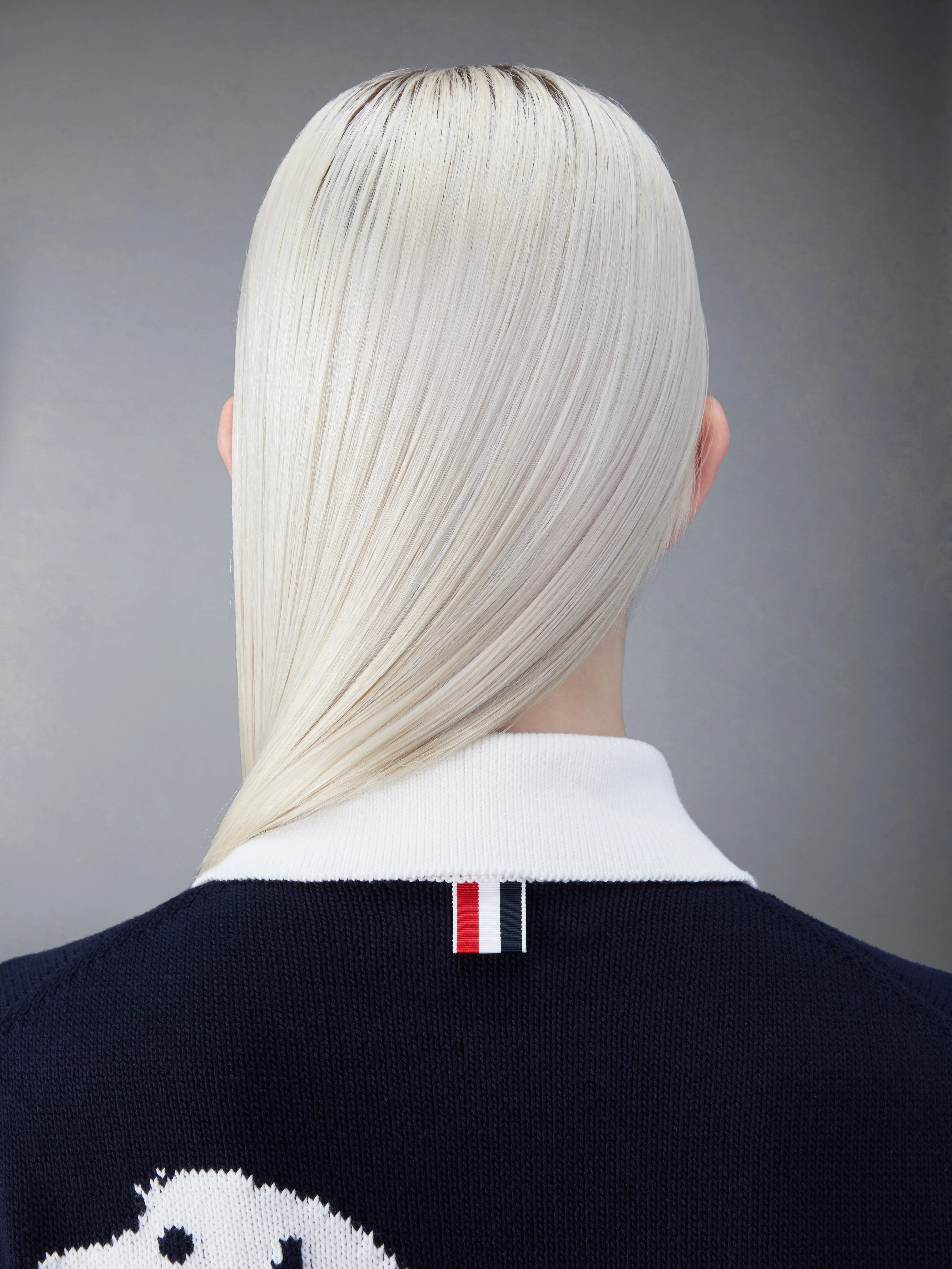 COTTON 4-BAR HECTOR POLO sold by Thom Browne product image thumbnail 5