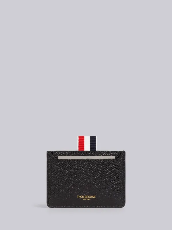 BLACK PEBBLE GRAIN LEATHER MIRROR CASE sold by Thom Browne