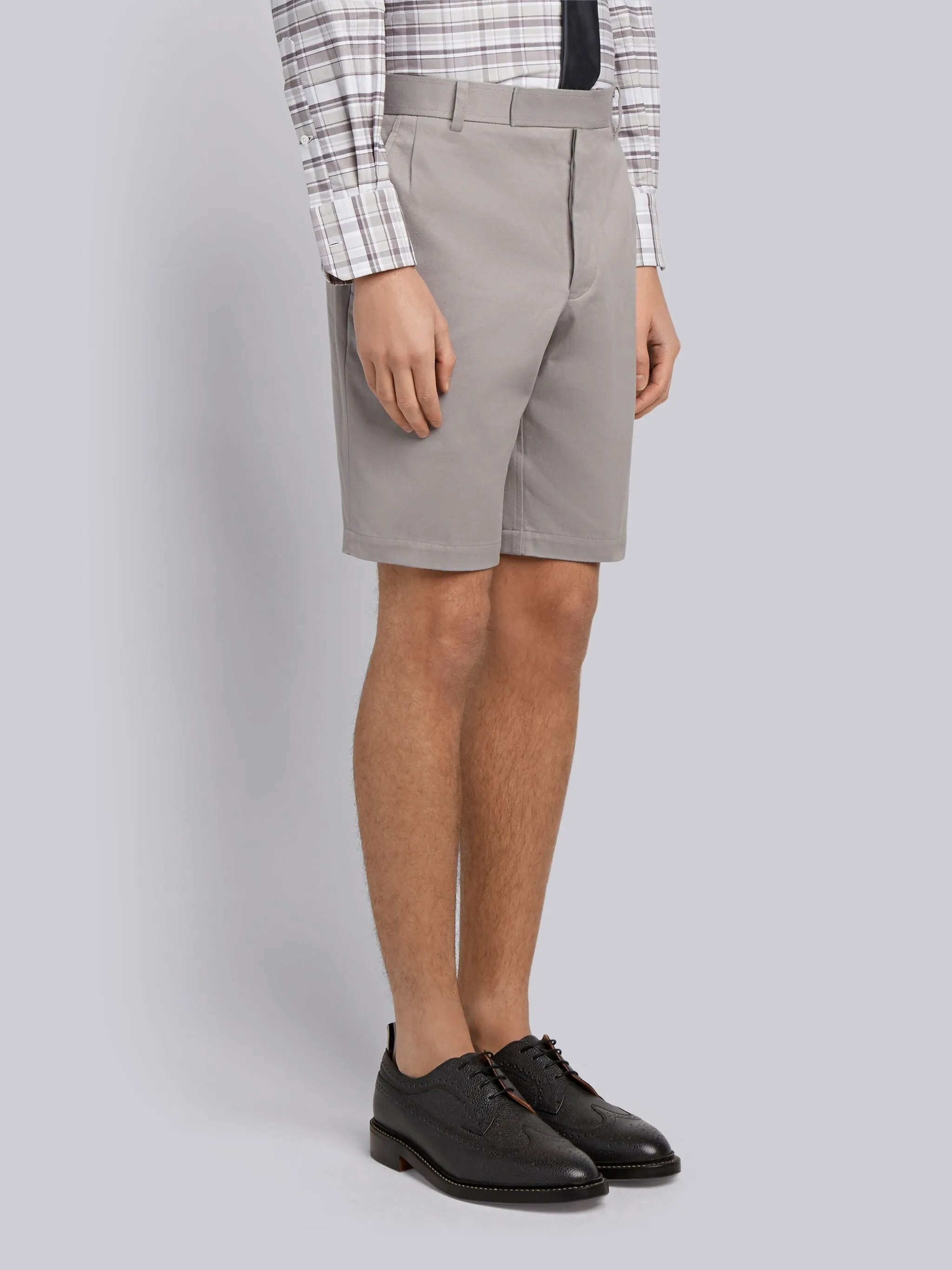 COTTON TWILL CHINO SHORTS sold by Thom Browne product image thumbnail 3