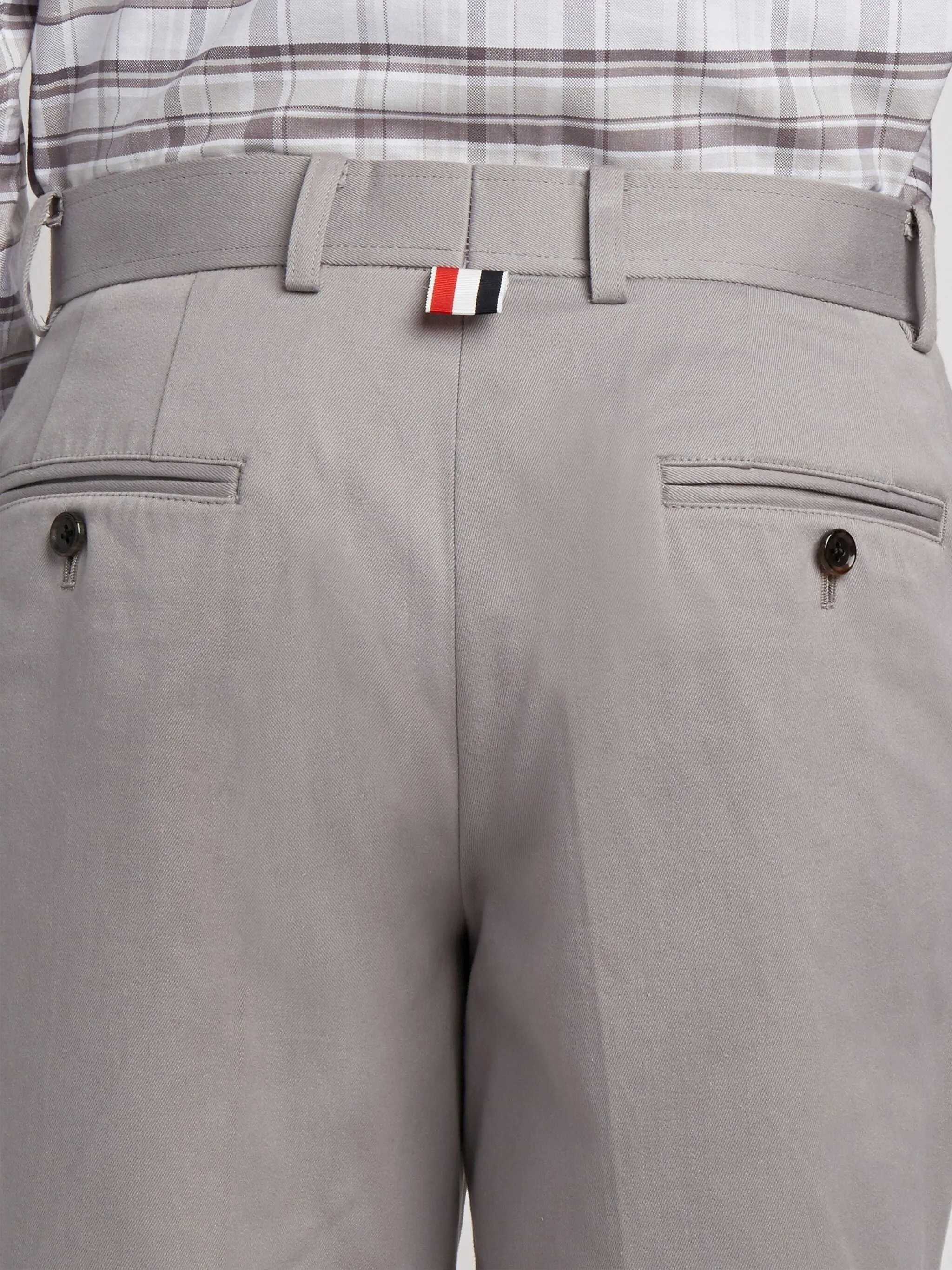 COTTON TWILL CHINO SHORTS sold by Thom Browne product image thumbnail 2