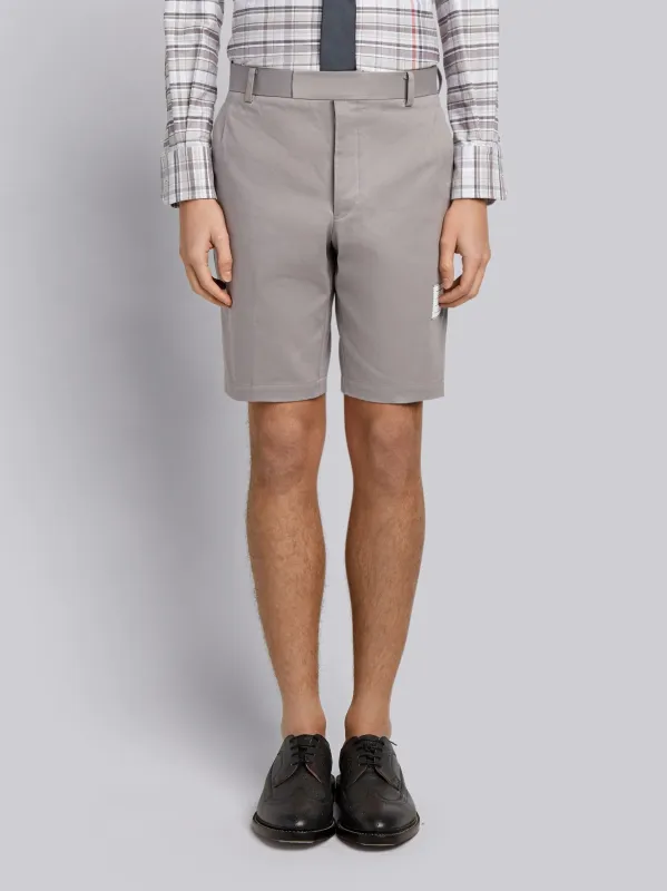 COTTON TWILL CHINO SHORTS made by Thom Browne