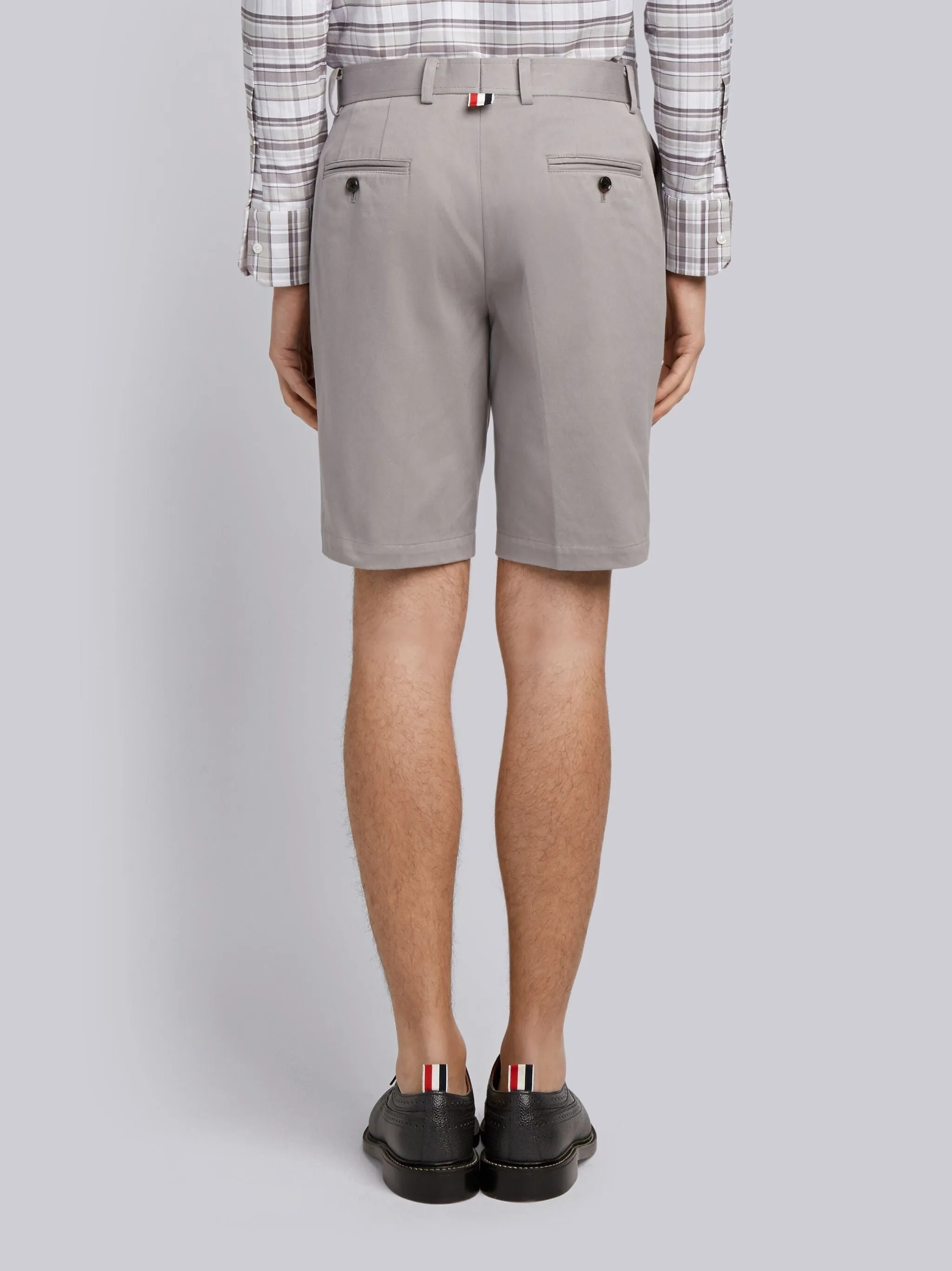 COTTON TWILL CHINO SHORTS sold by Thom Browne product image thumbnail 4