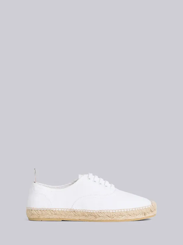 CANVAS ESPADRILLE HERITAGE TRAINER sold by Thom Browne