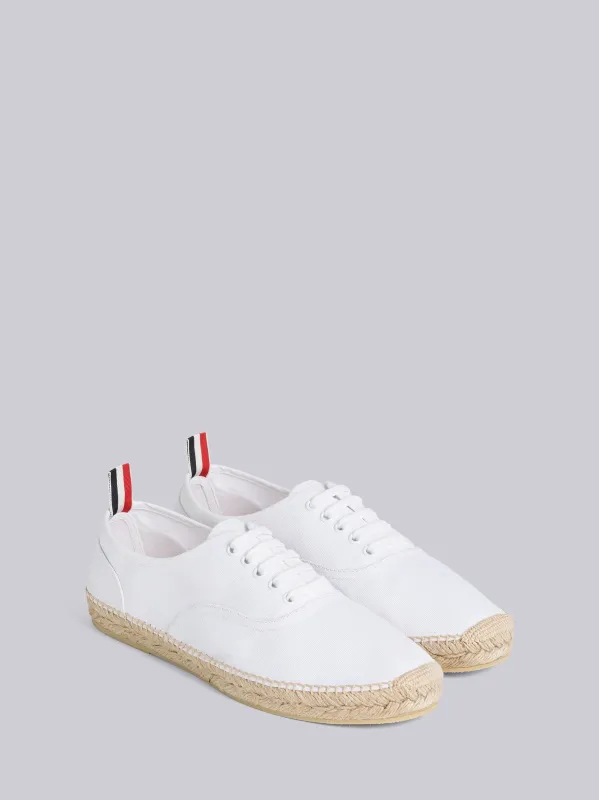 CANVAS ESPADRILLE HERITAGE TRAINER made by Thom Browne