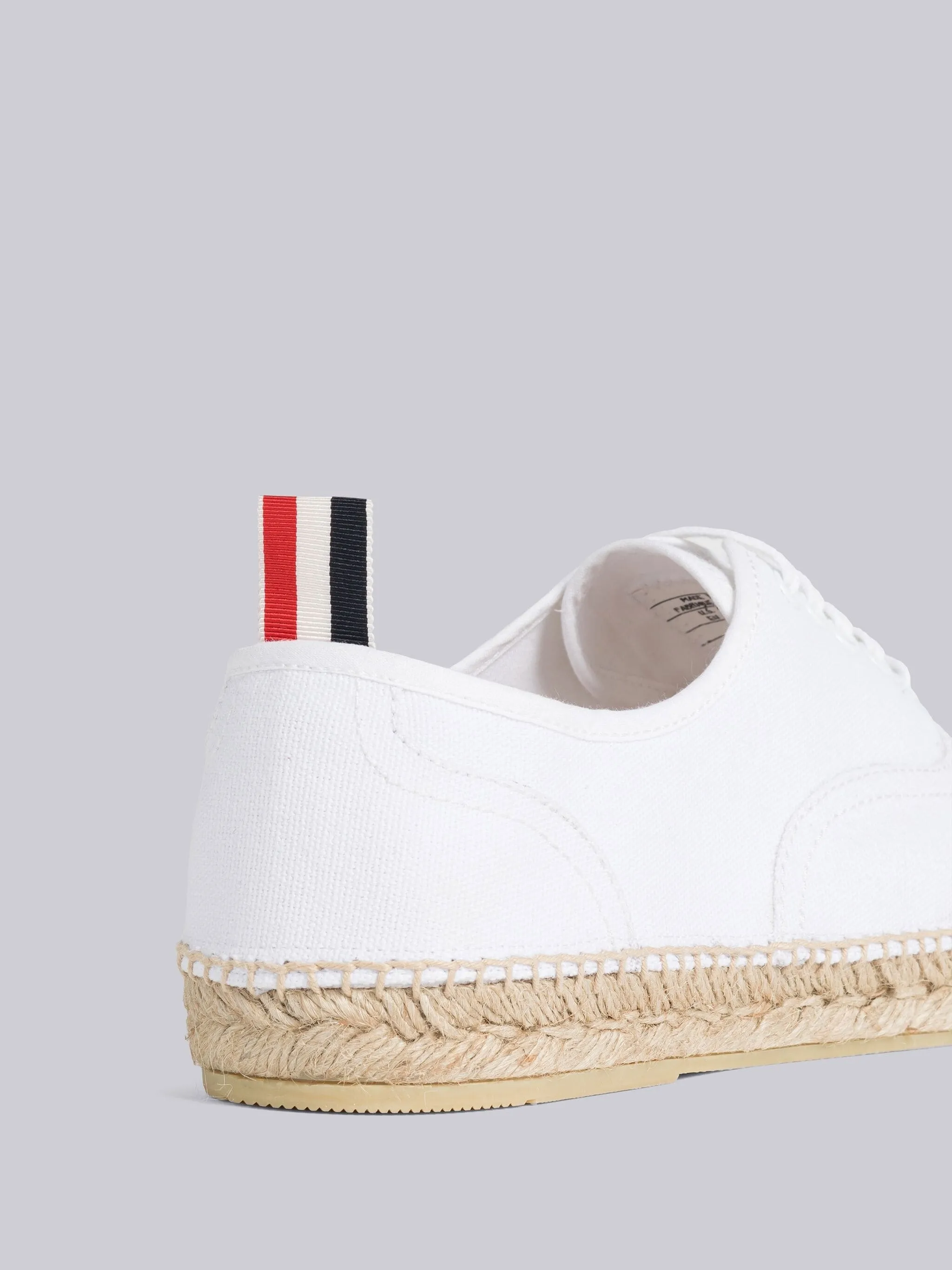 CANVAS ESPADRILLE HERITAGE TRAINER sold by Thom Browne product image thumbnail 4
