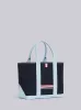 CANVAS INTERLOCK SMALL TOOL TOTE sold by Thom Browne