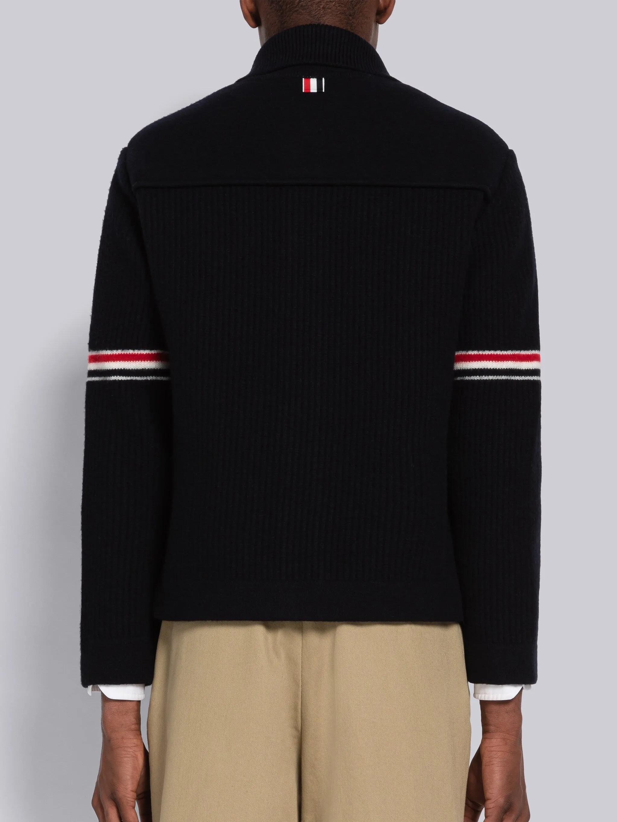 RWB KNITTED CARDIGAN sold by Thom Browne product image thumbnail 5