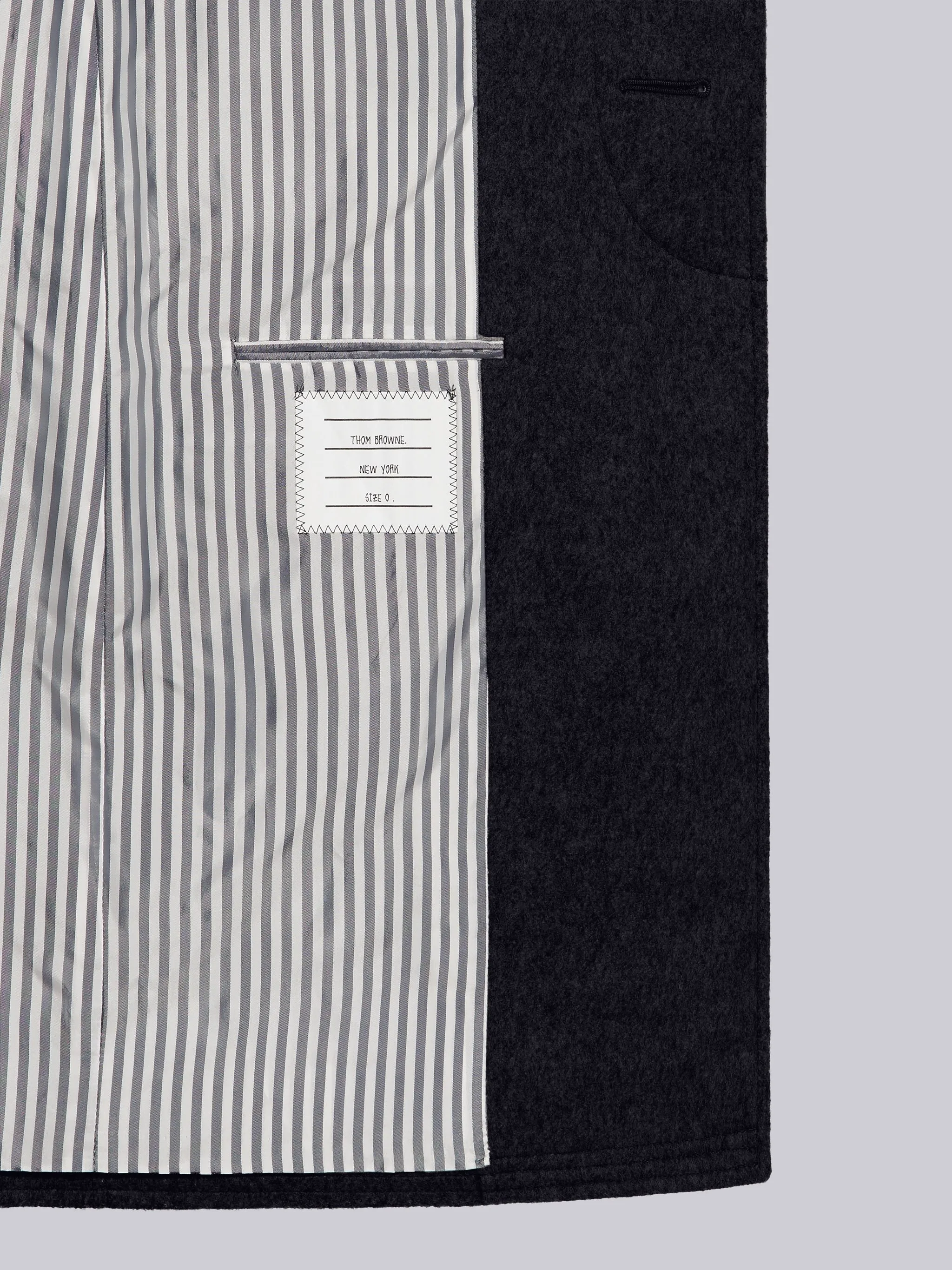 CLASSIC CHESTERFIELD IN HEAVY WEIGHT CASHMERE sold by Thom Browne product image thumbnail 5