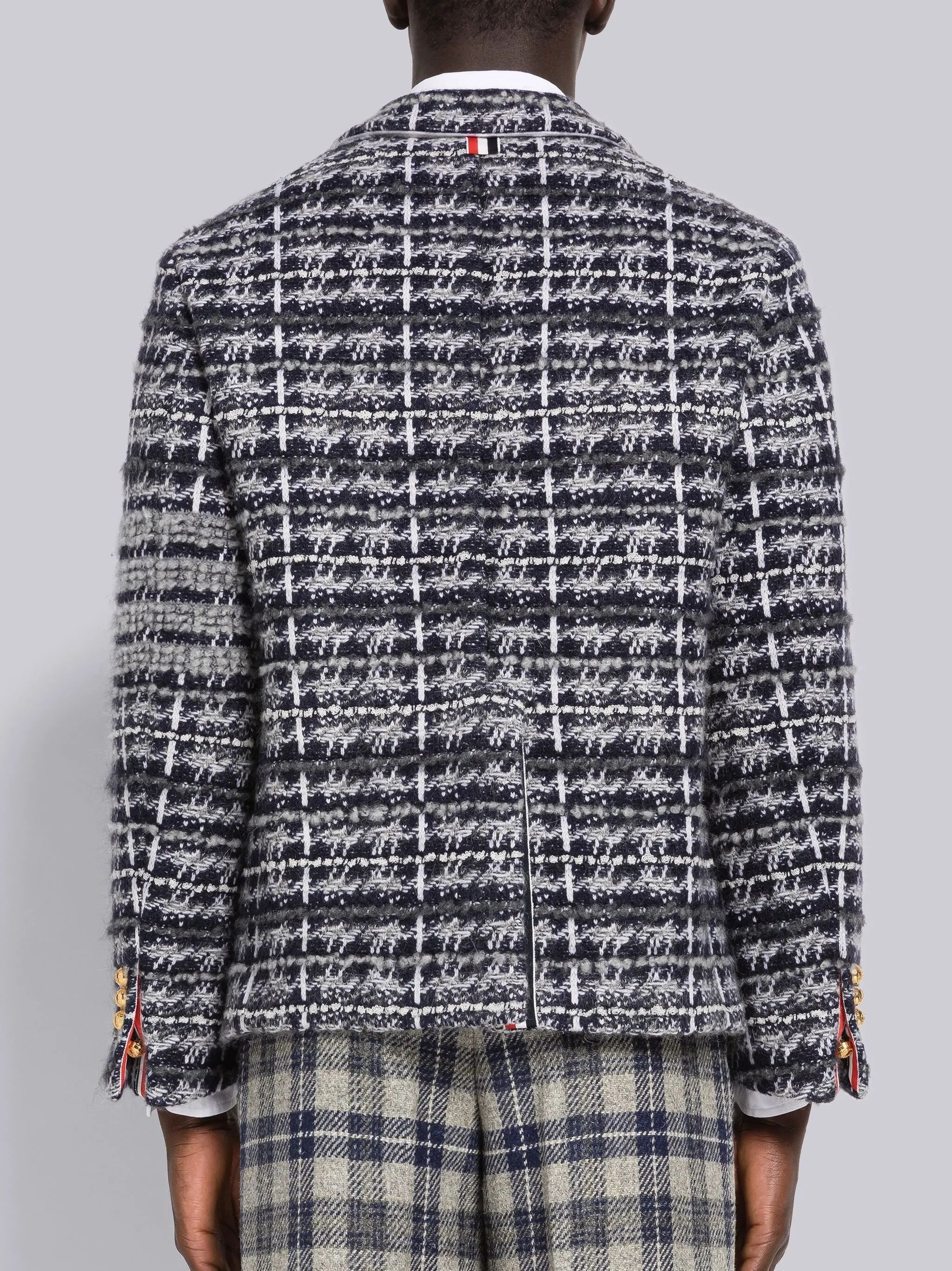 TWEED SINGLE-BREASTED BLAZER sold by Thom Browne product image thumbnail 3