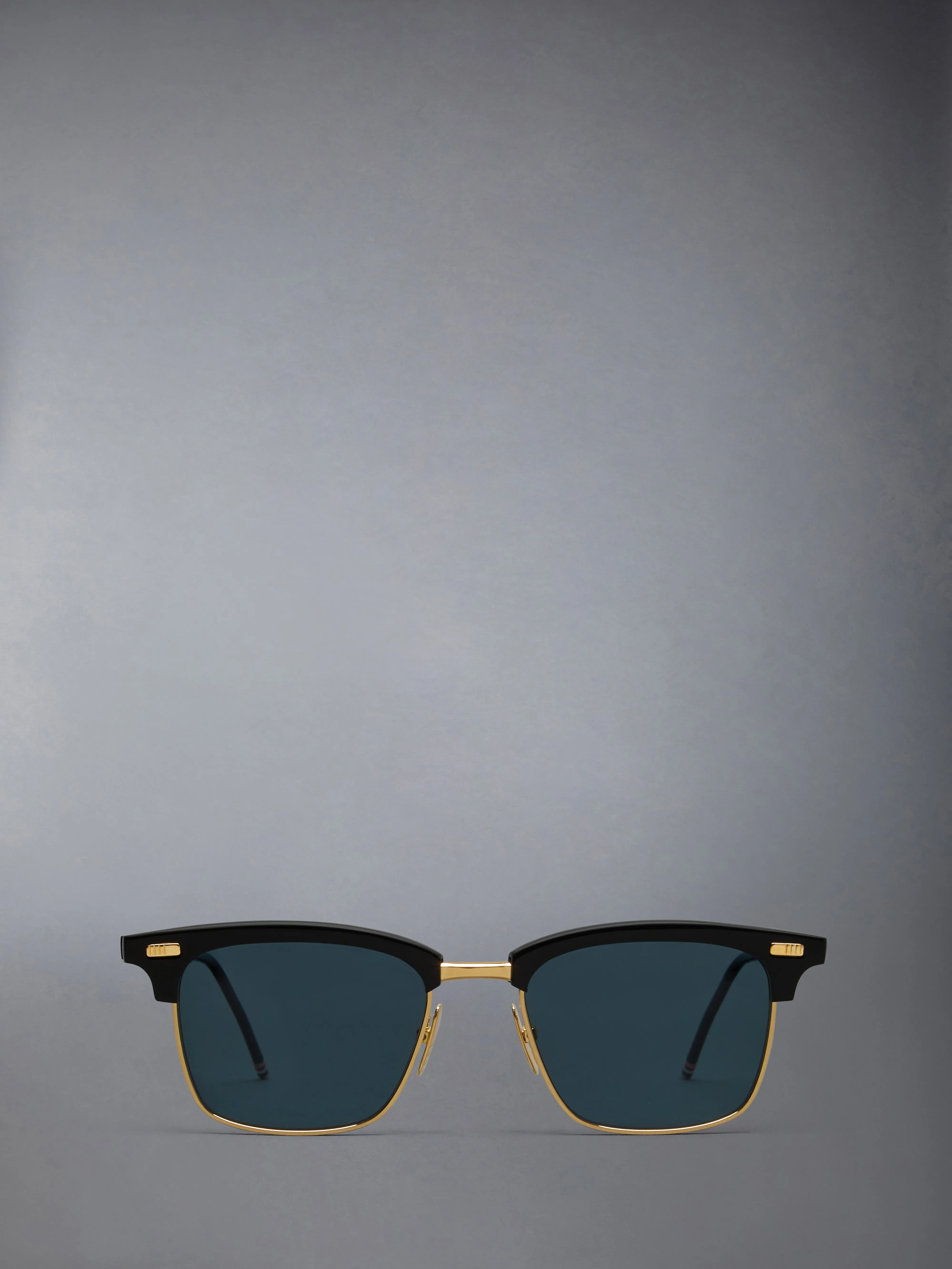 ACETATE AND TITANIUM RECTANGULAR SUNGLASSES sold by Thom Browne