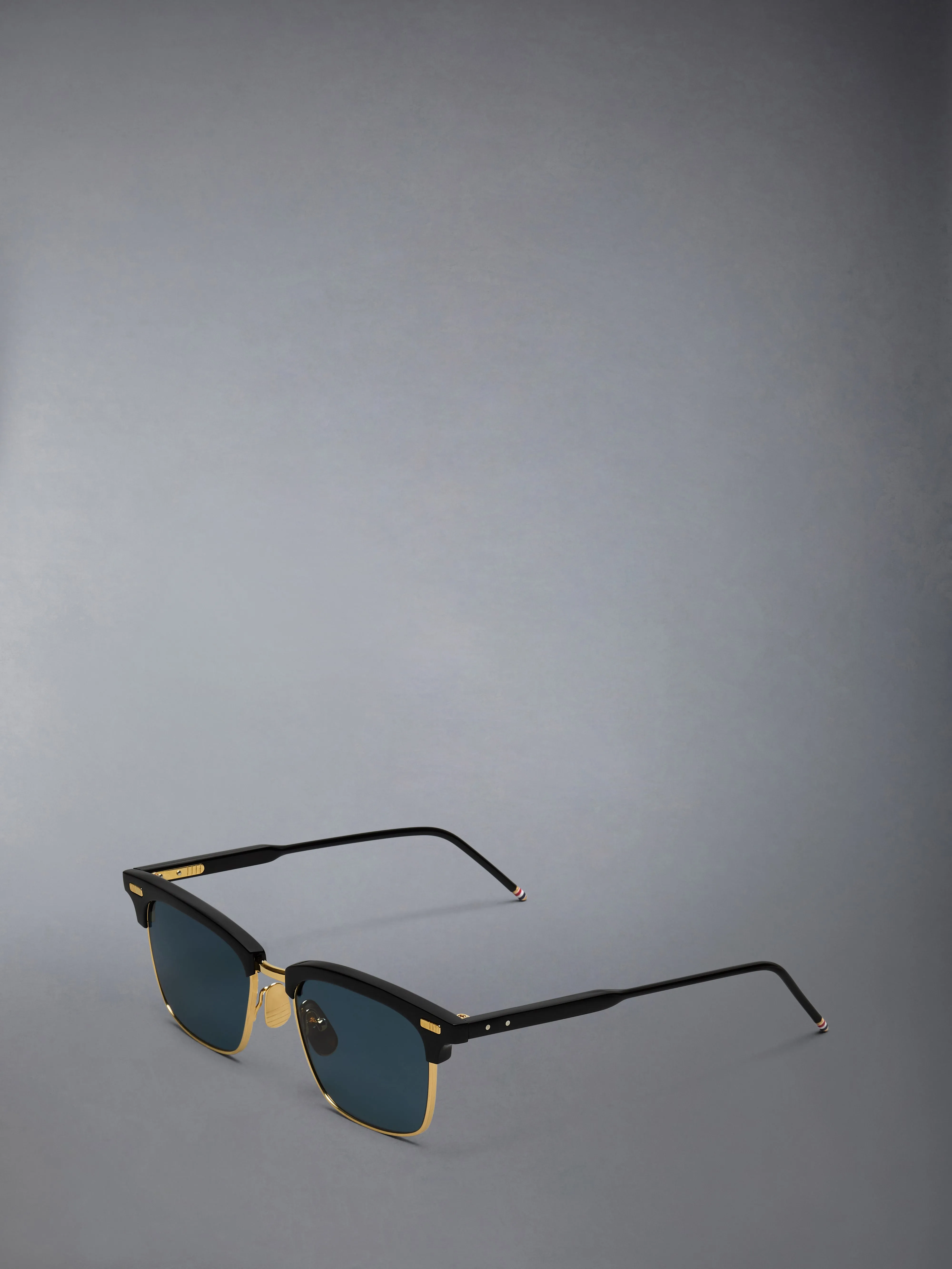 ACETATE AND TITANIUM RECTANGULAR SUNGLASSES sold by Thom Browne product image thumbnail 2