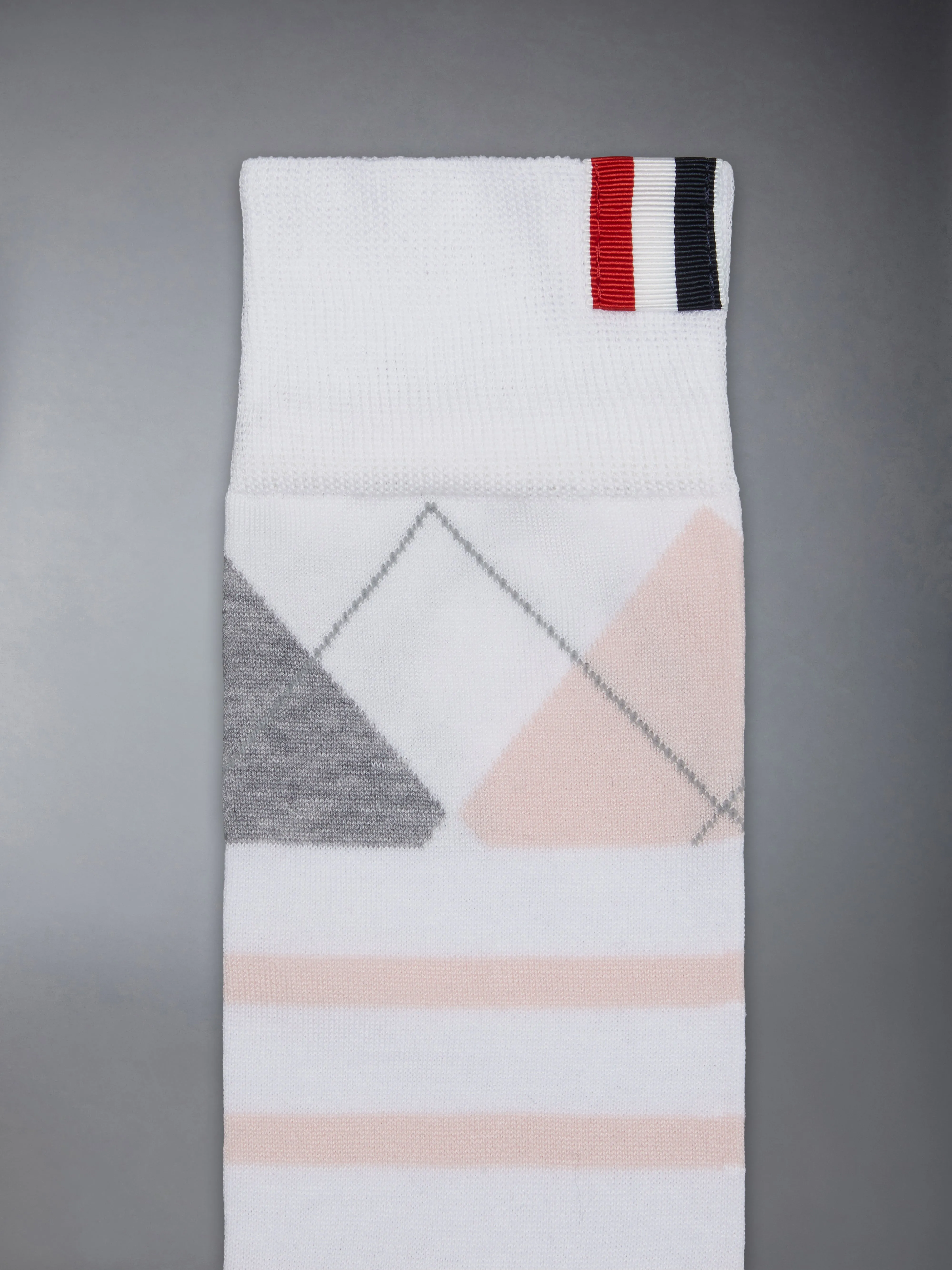 ARGYLE 4-BAR MID CALF SOCKS sold by Thom Browne product image thumbnail 2