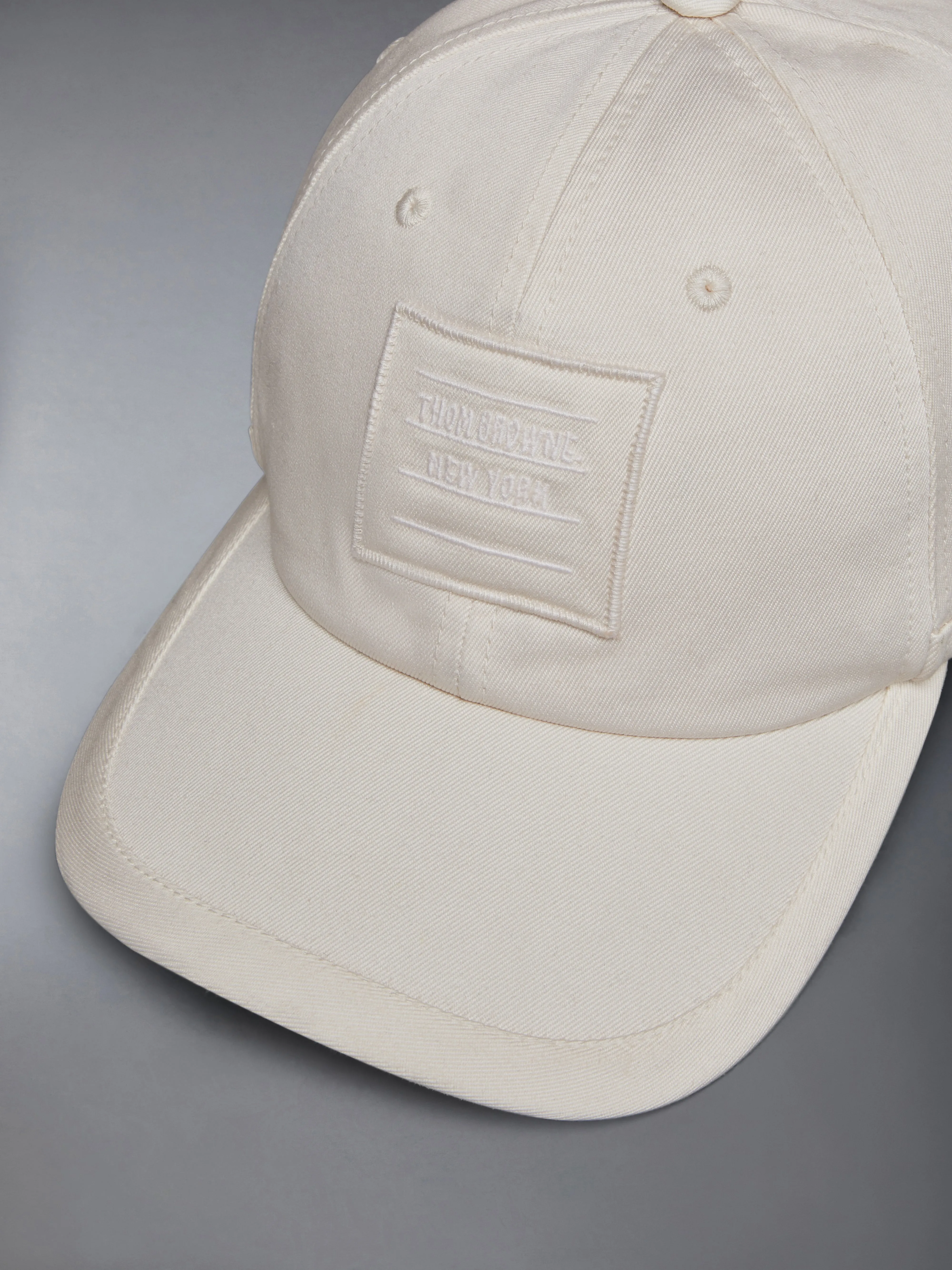 COTTON TWILL 6-PANEL BASEBALL CAP sold by Thom Browne product image thumbnail 5