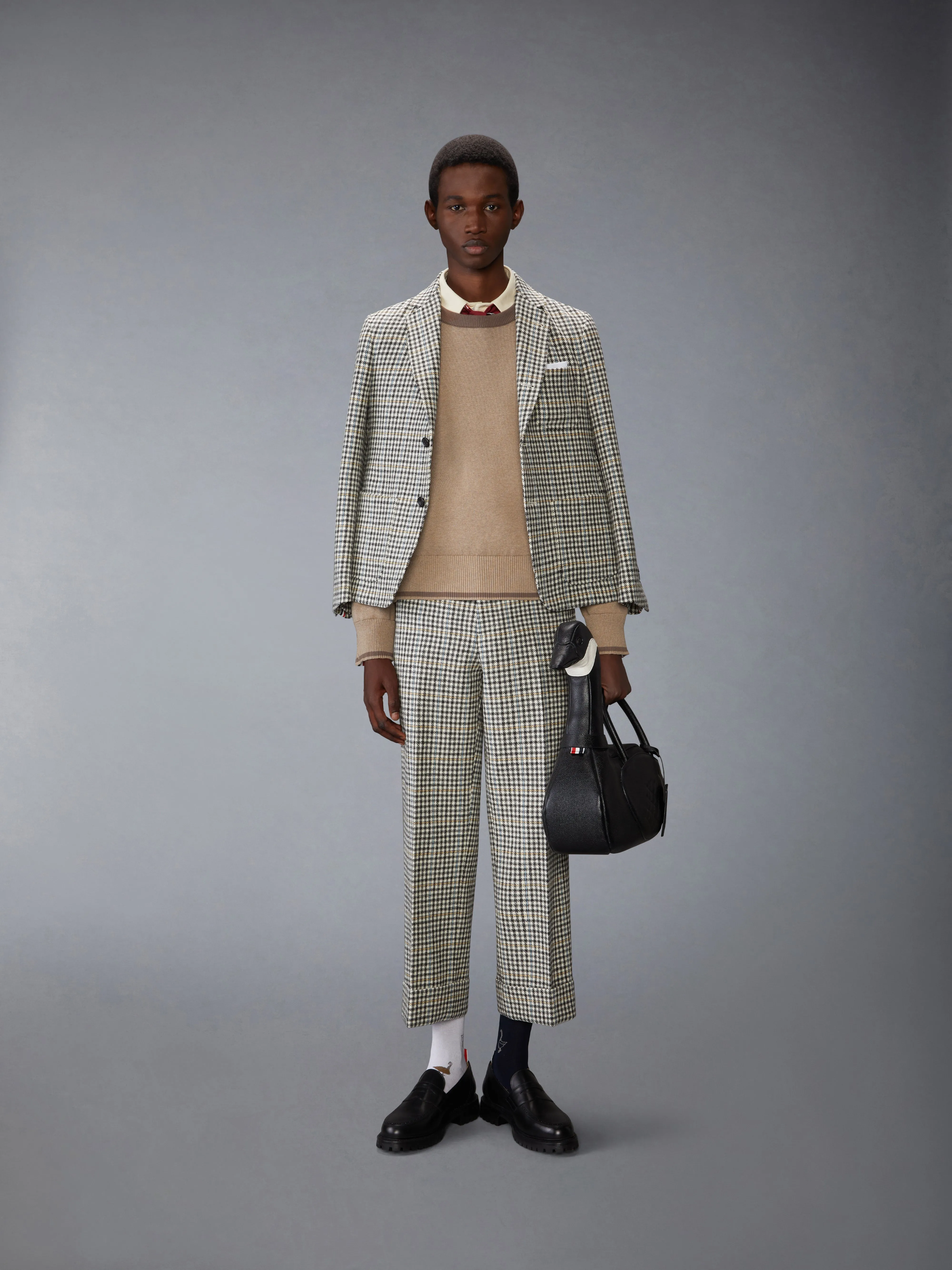 MILANO STITCH 4-BAR PULLOVER sold by Thom Browne product image thumbnail 3