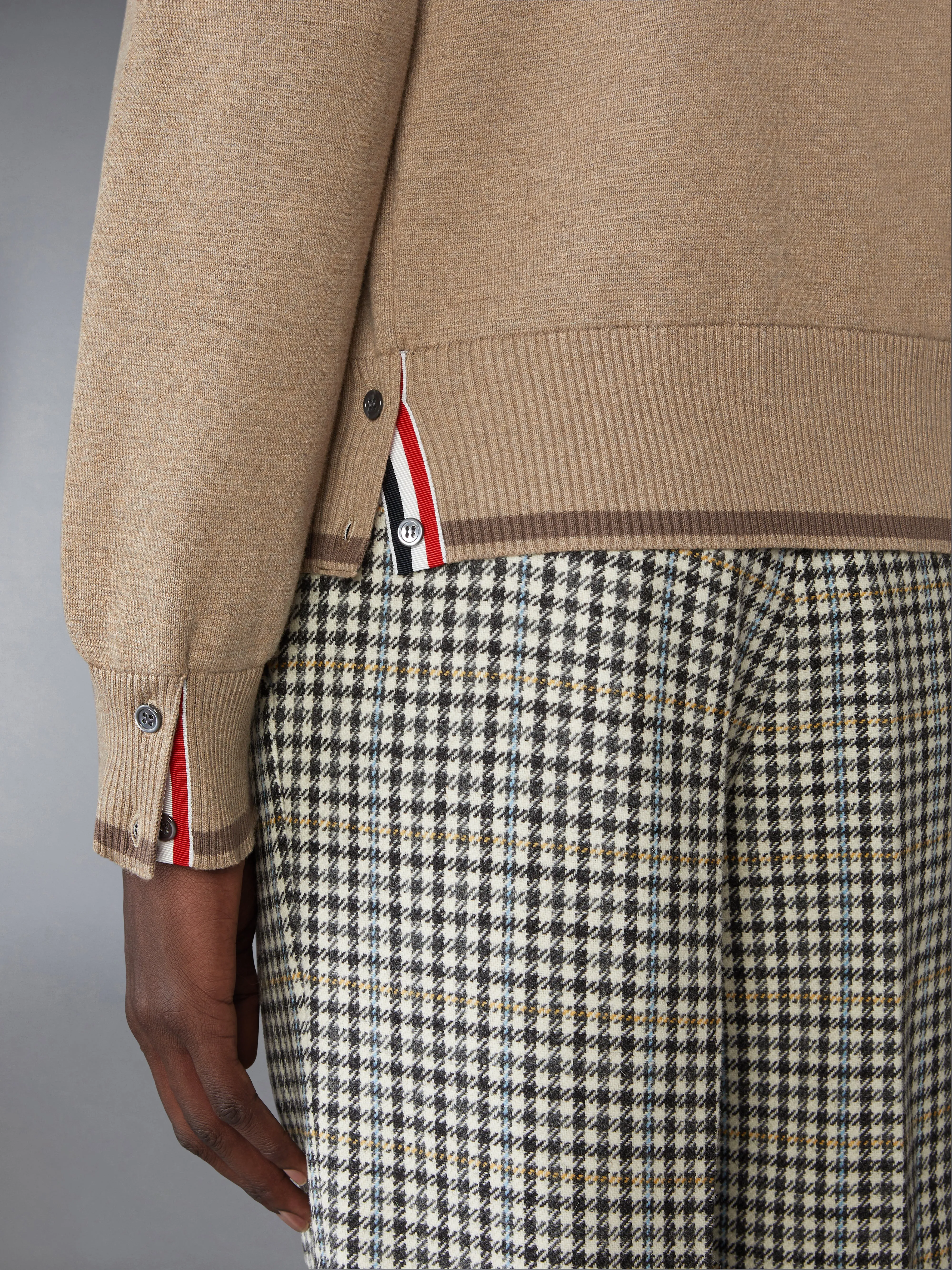 MILANO STITCH 4-BAR PULLOVER sold by Thom Browne product image thumbnail 4