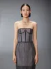SILK ORGANZA CORSET sold by Thom Browne
