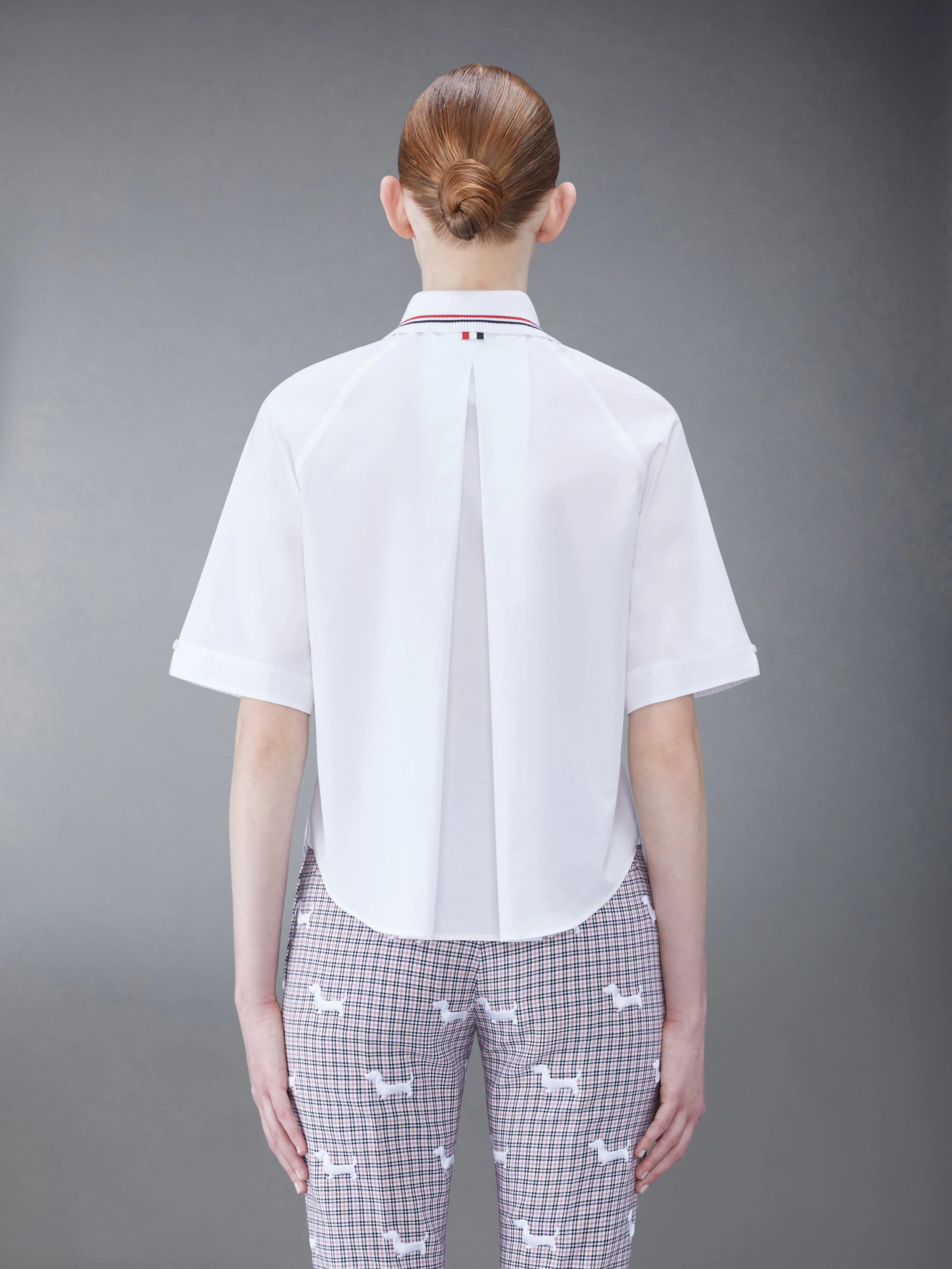 POPLIN BOX PLEAT SHIRT sold by Thom Browne product image thumbnail 2
