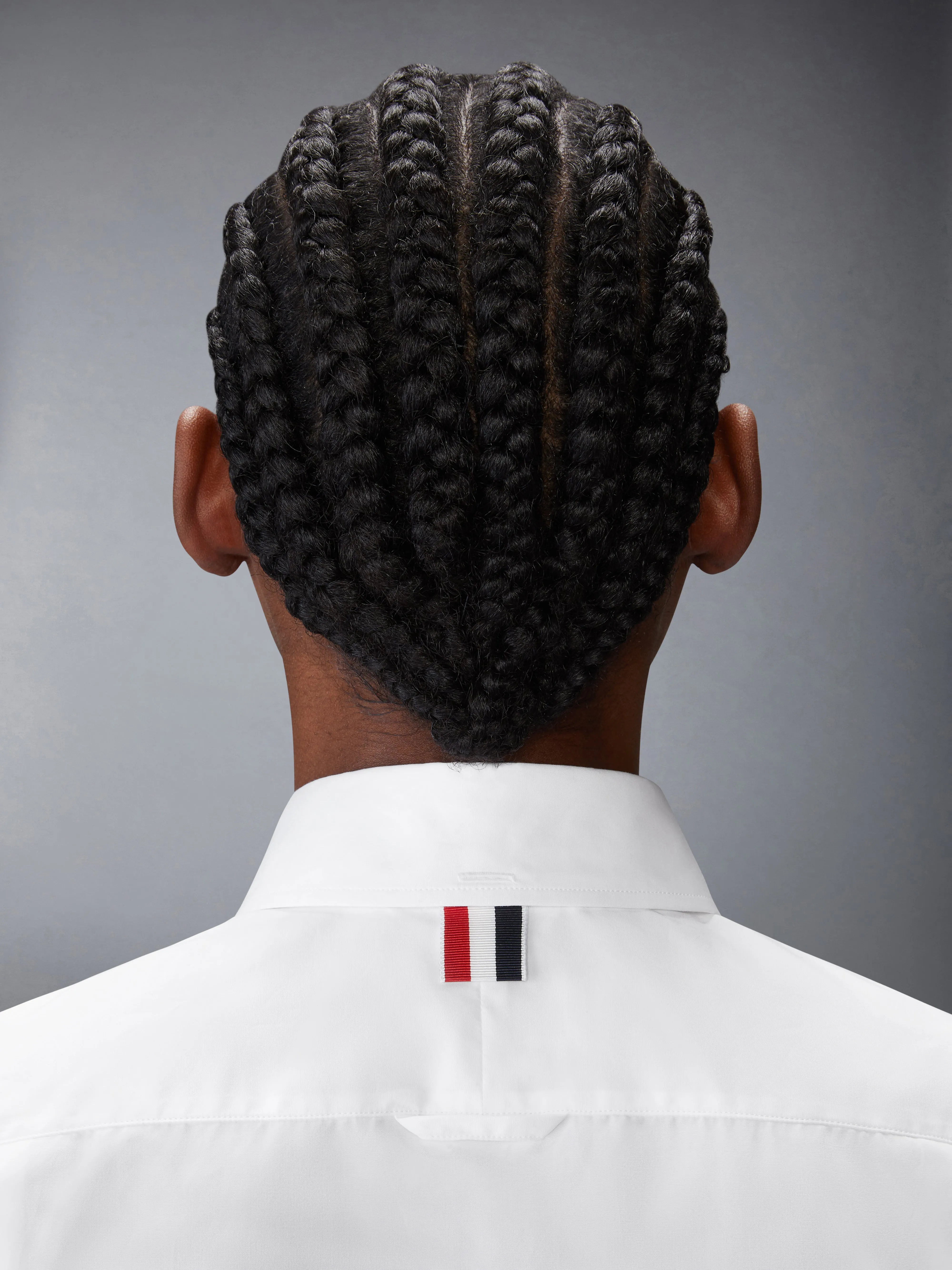 POPLIN CROPPED SHORT SLEEVE SHIRT sold by Thom Browne product image thumbnail 5