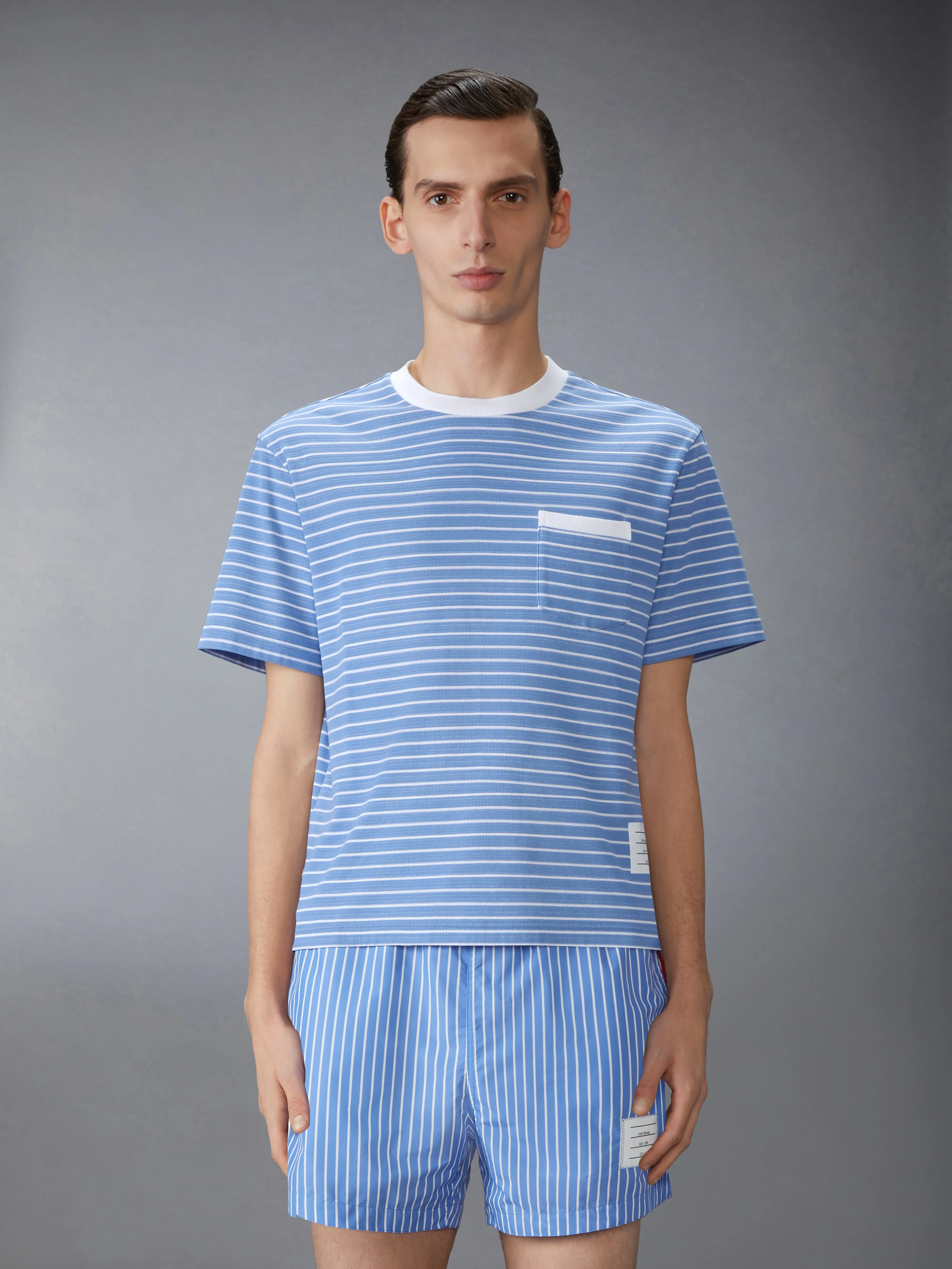 MILANO POCKET TEE sold by Thom Browne