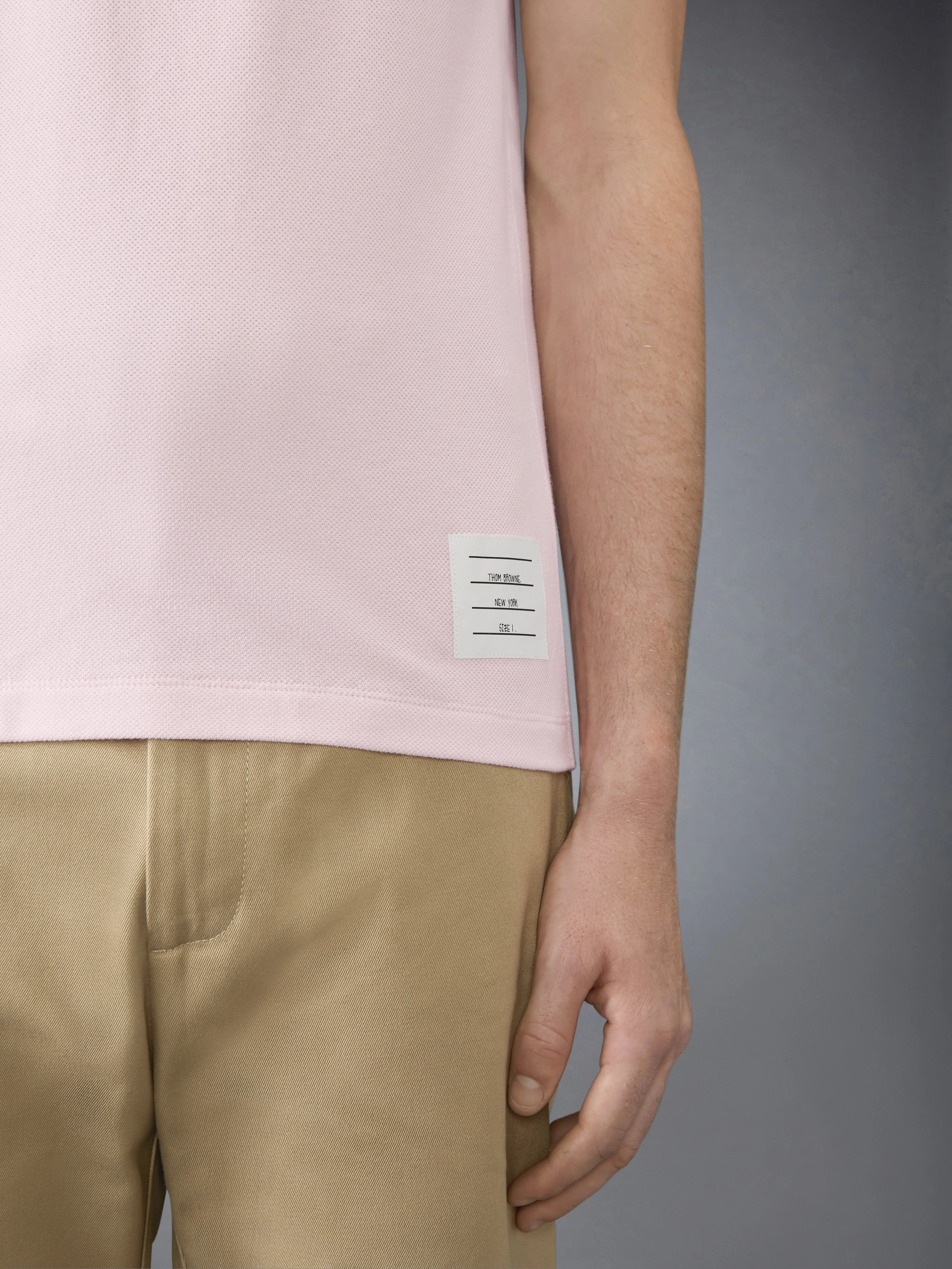 CLASSIC PIQUE 4-BAR POLO sold by Thom Browne product image thumbnail 4