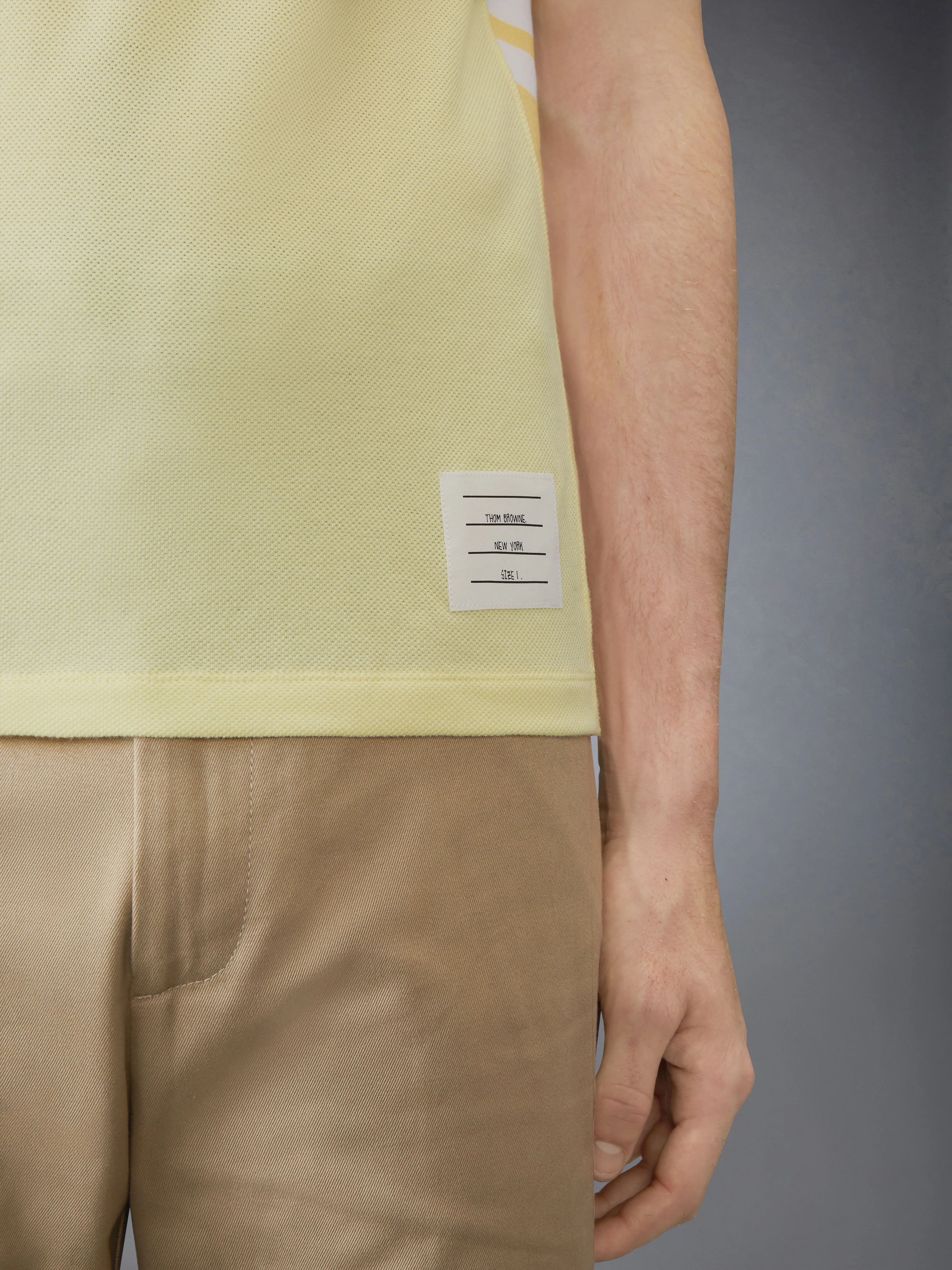 CLASSIC PIQUE 4-BAR POLO sold by Thom Browne product image thumbnail 4