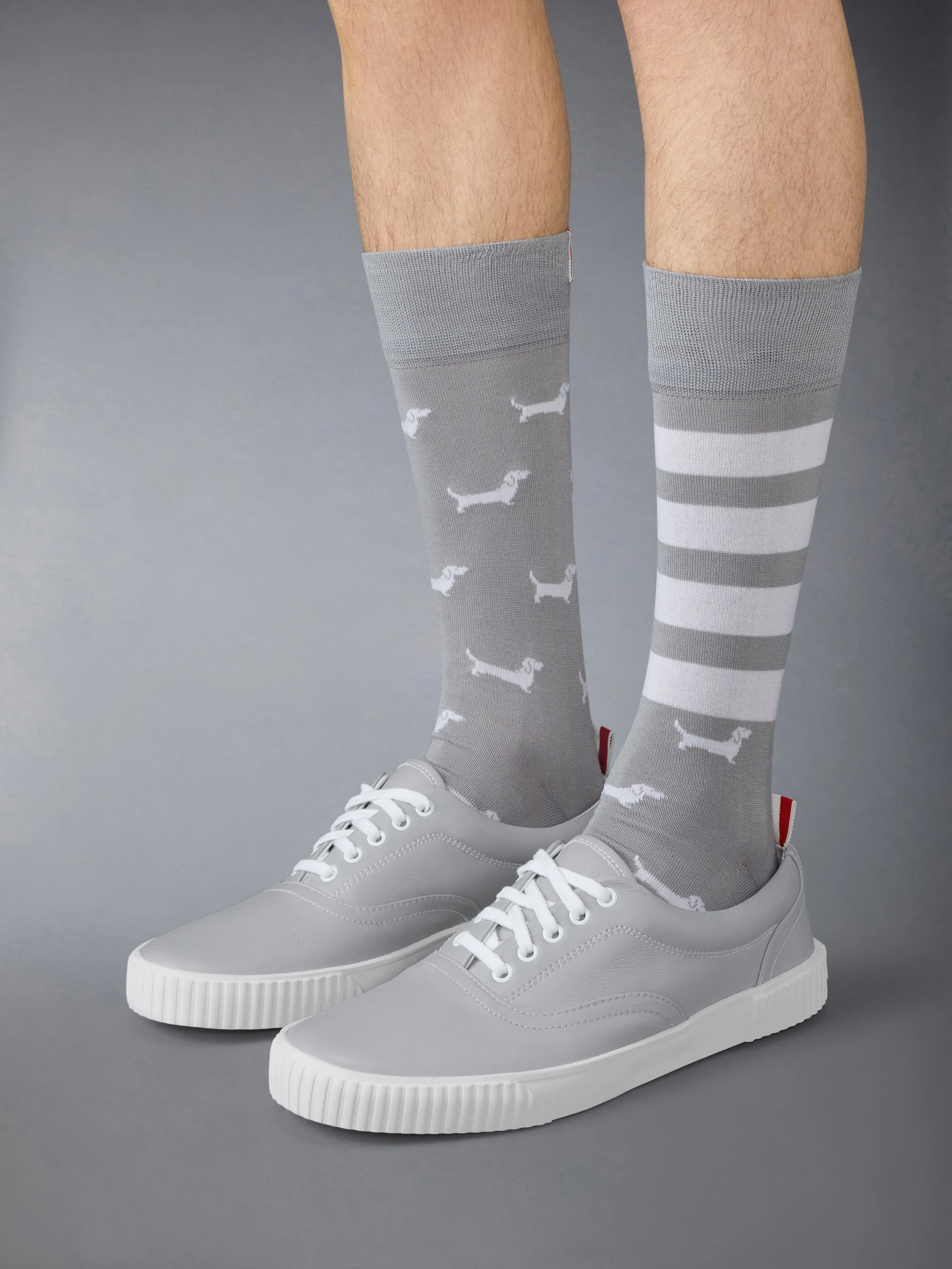 VITELLO CALF HERITAGE SNEAKERS sold by Thom Browne product image thumbnail 4