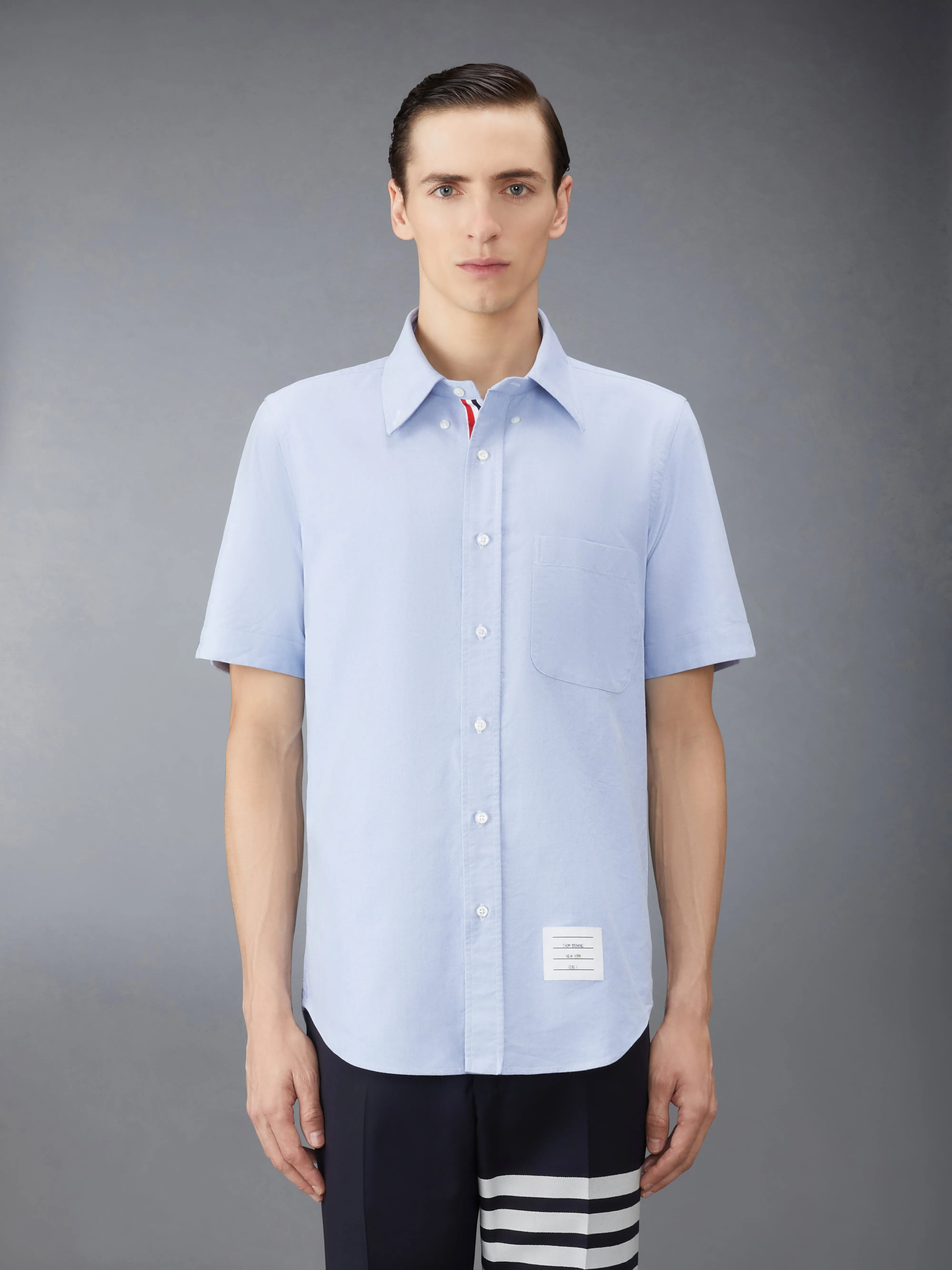 OXFORD SHORT SLEEVE SHIRT sold by Thom Browne product image thumbnail 2