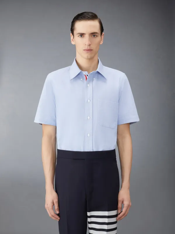 OXFORD SHORT SLEEVE SHIRT sold by Thom Browne