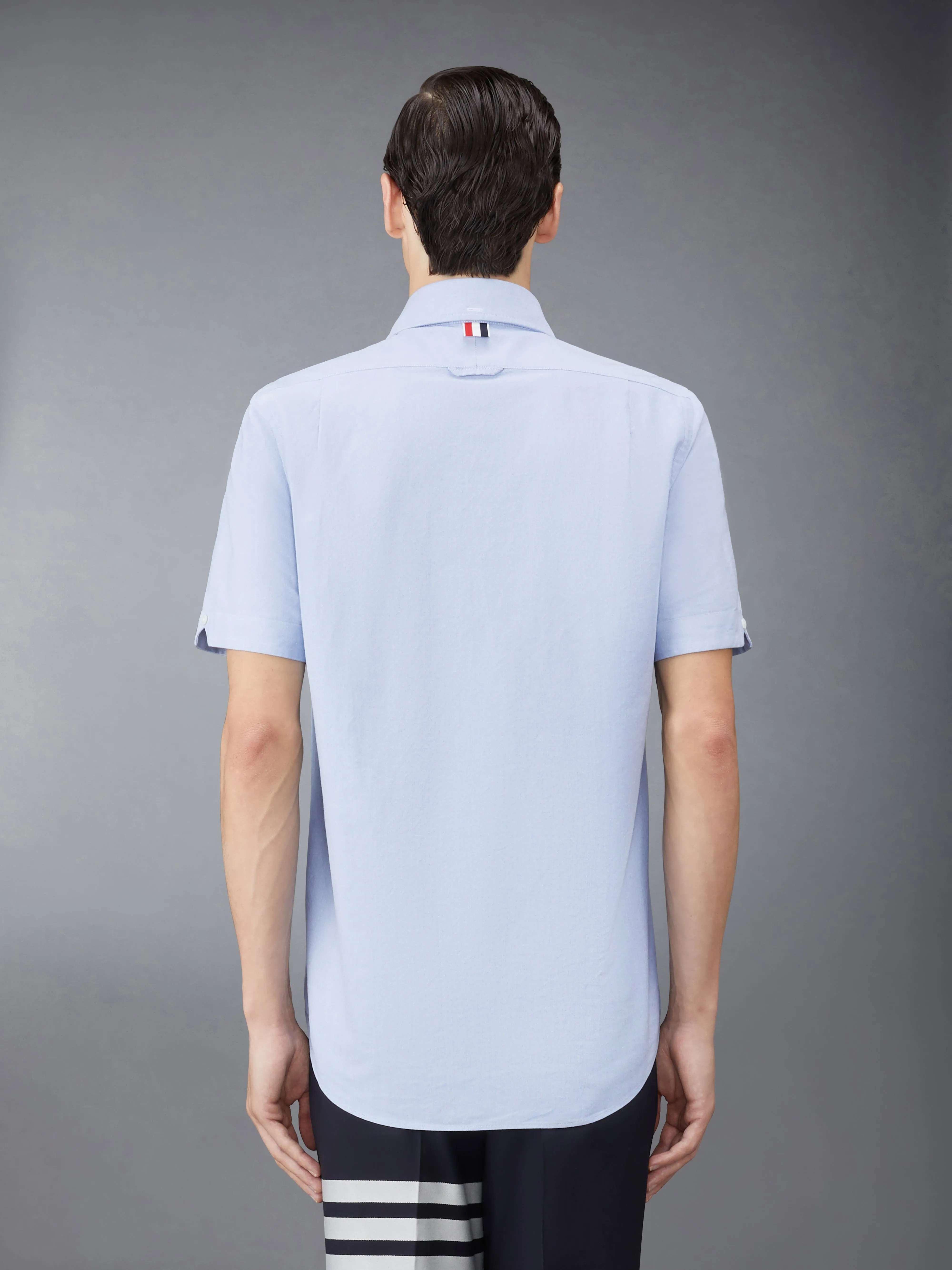 OXFORD SHORT SLEEVE SHIRT sold by Thom Browne product image thumbnail 3