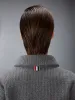 BOILED MERINO WOOL 4-BAR BOMBER JACKET sold by Thom Browne