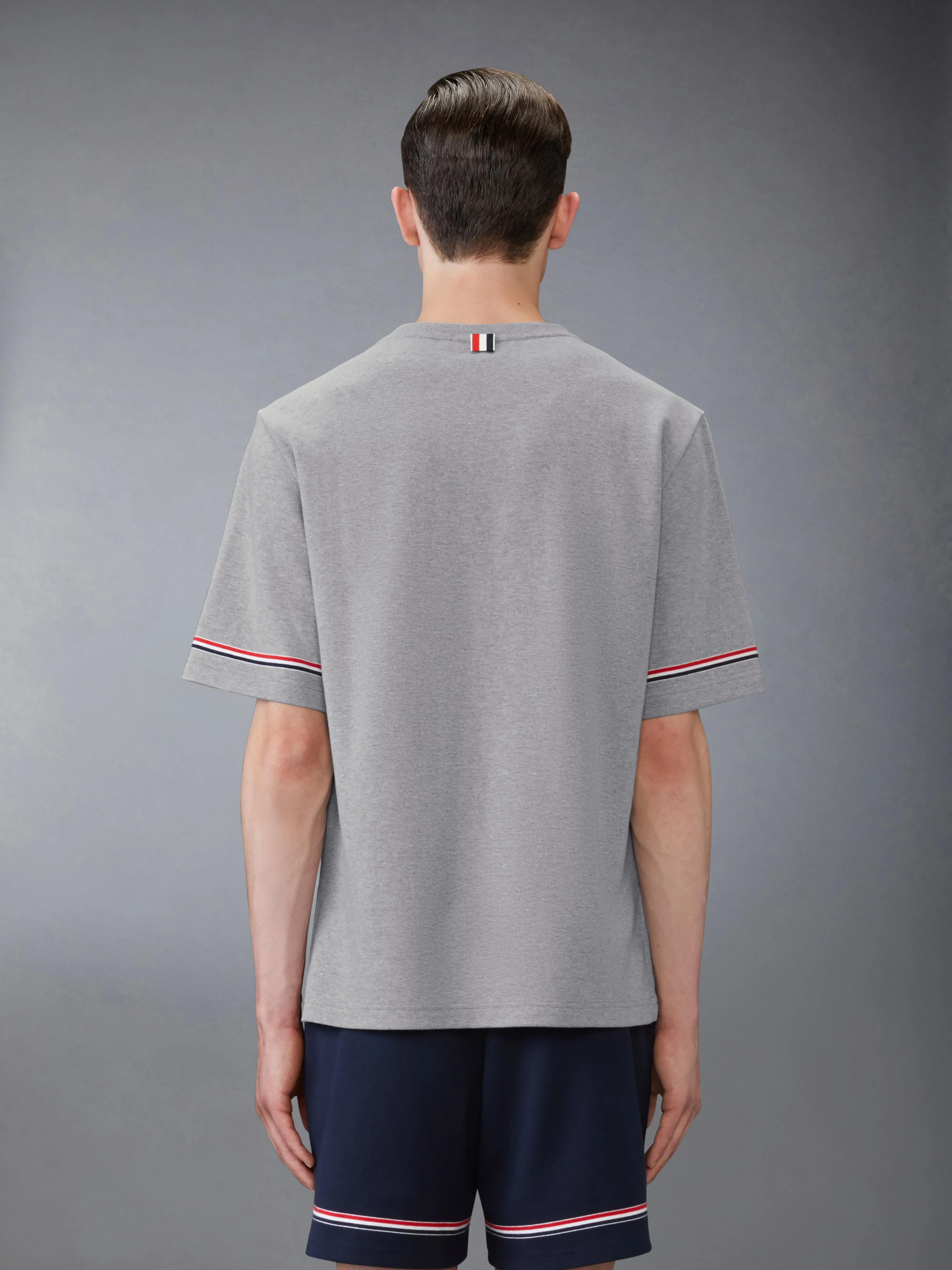 RWB STRIPE RUGBY TEE sold by Thom Browne product image thumbnail 2