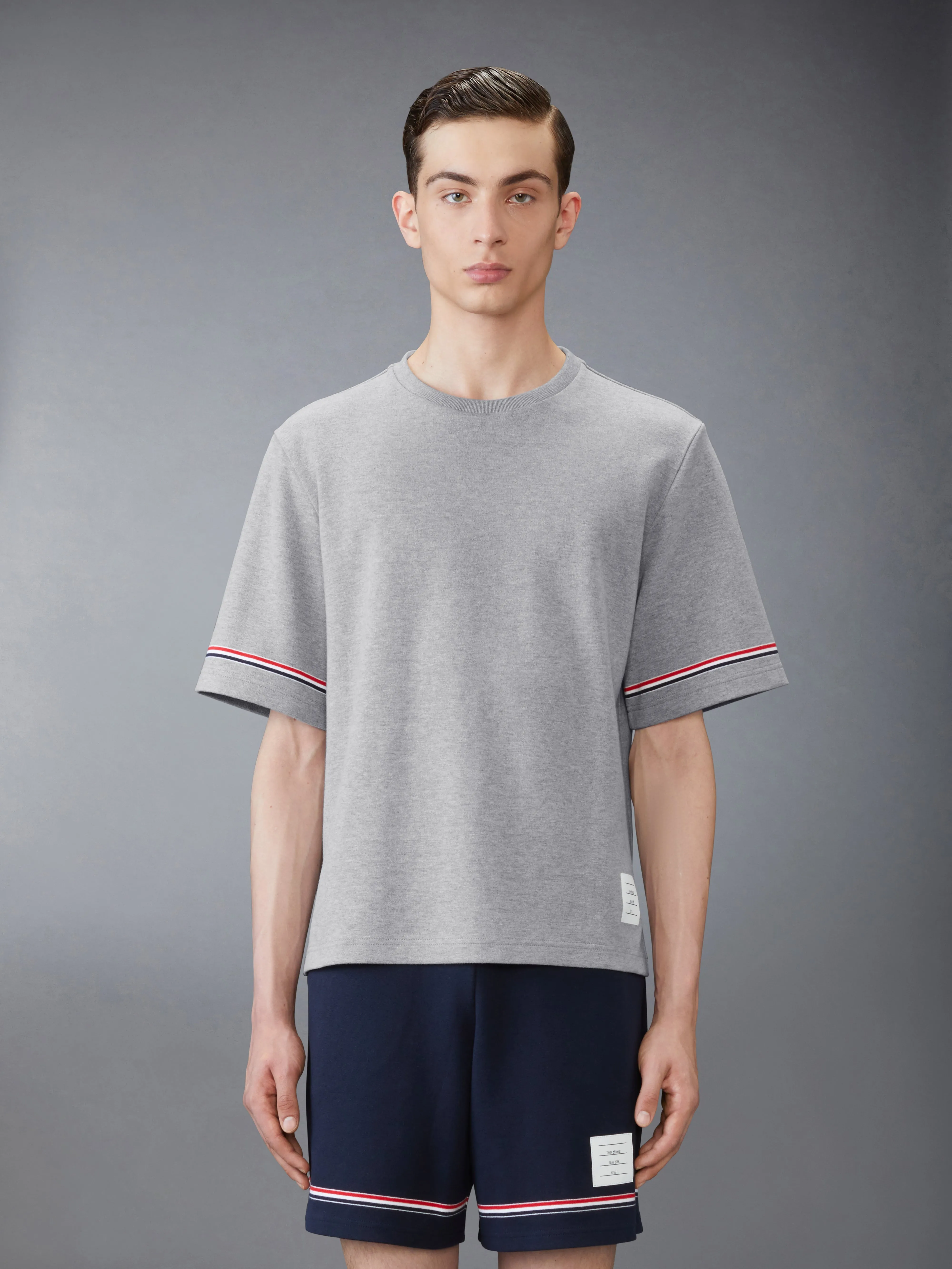 RWB STRIPE RUGBY TEE sold by Thom Browne