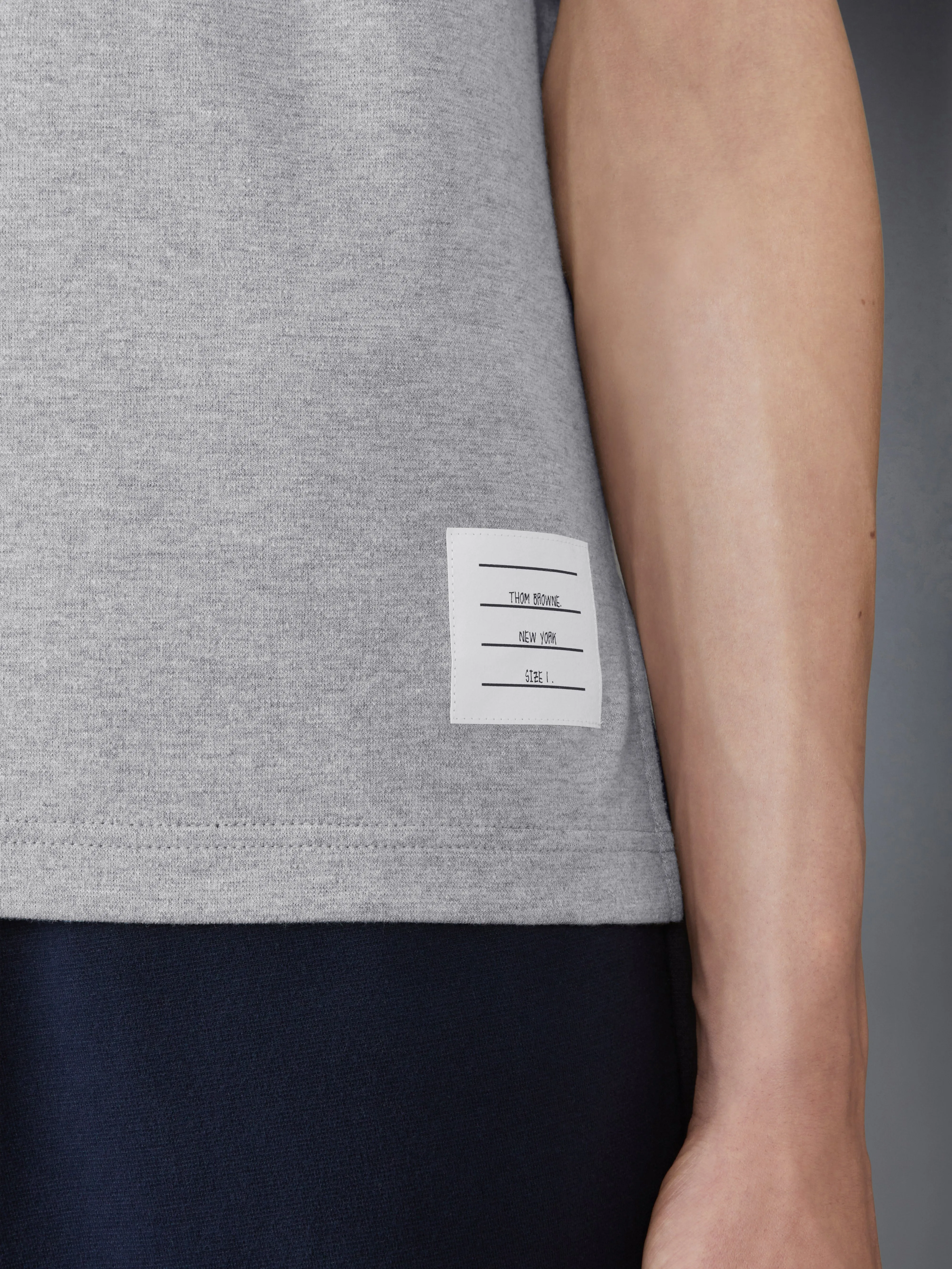 RWB STRIPE RUGBY TEE sold by Thom Browne product image thumbnail 4