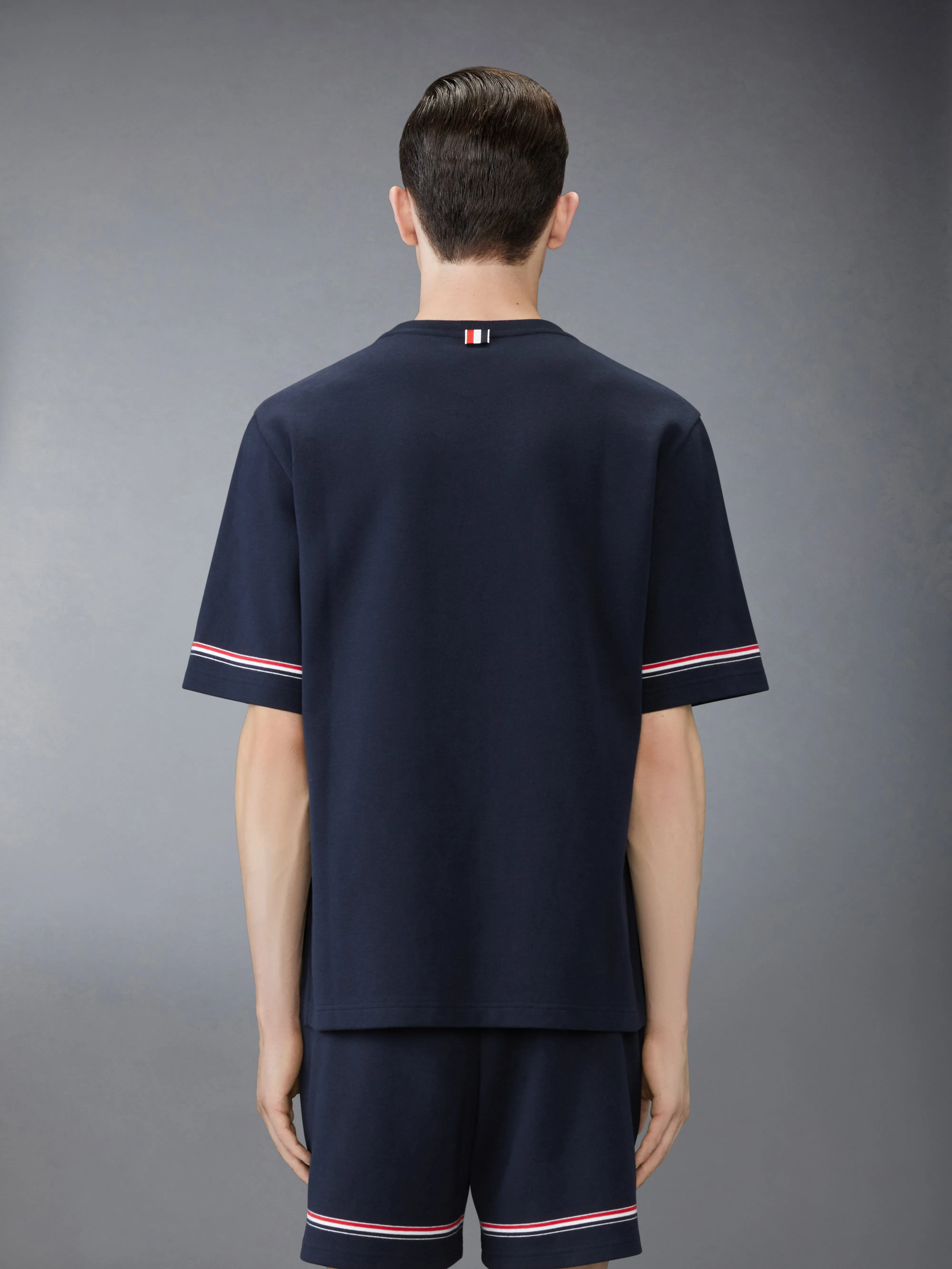 RWB STRIPE RUGBY TEE sold by Thom Browne product image thumbnail 2