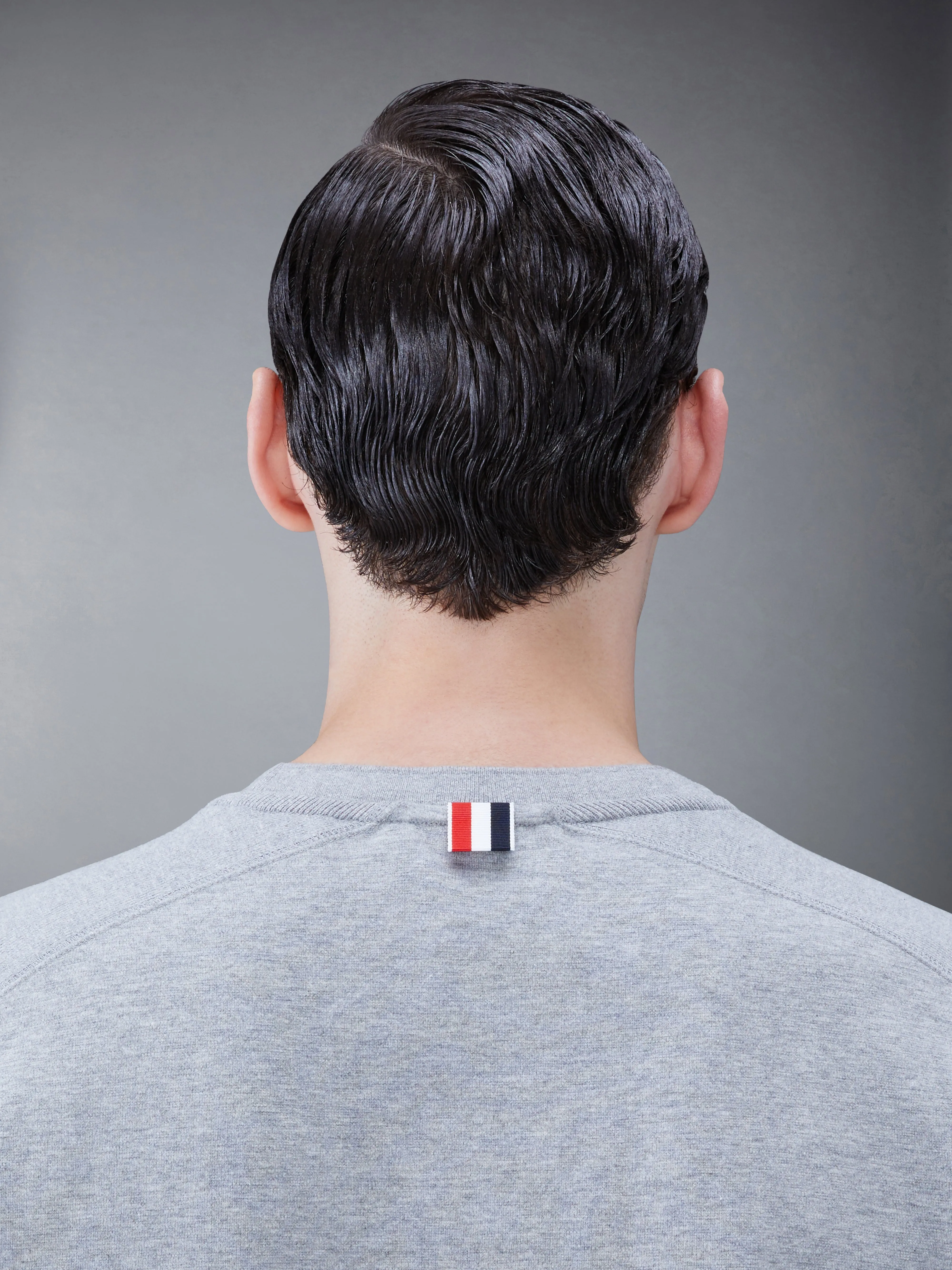 MILANO COTTON 4-BAR TEE sold by Thom Browne product image thumbnail 4
