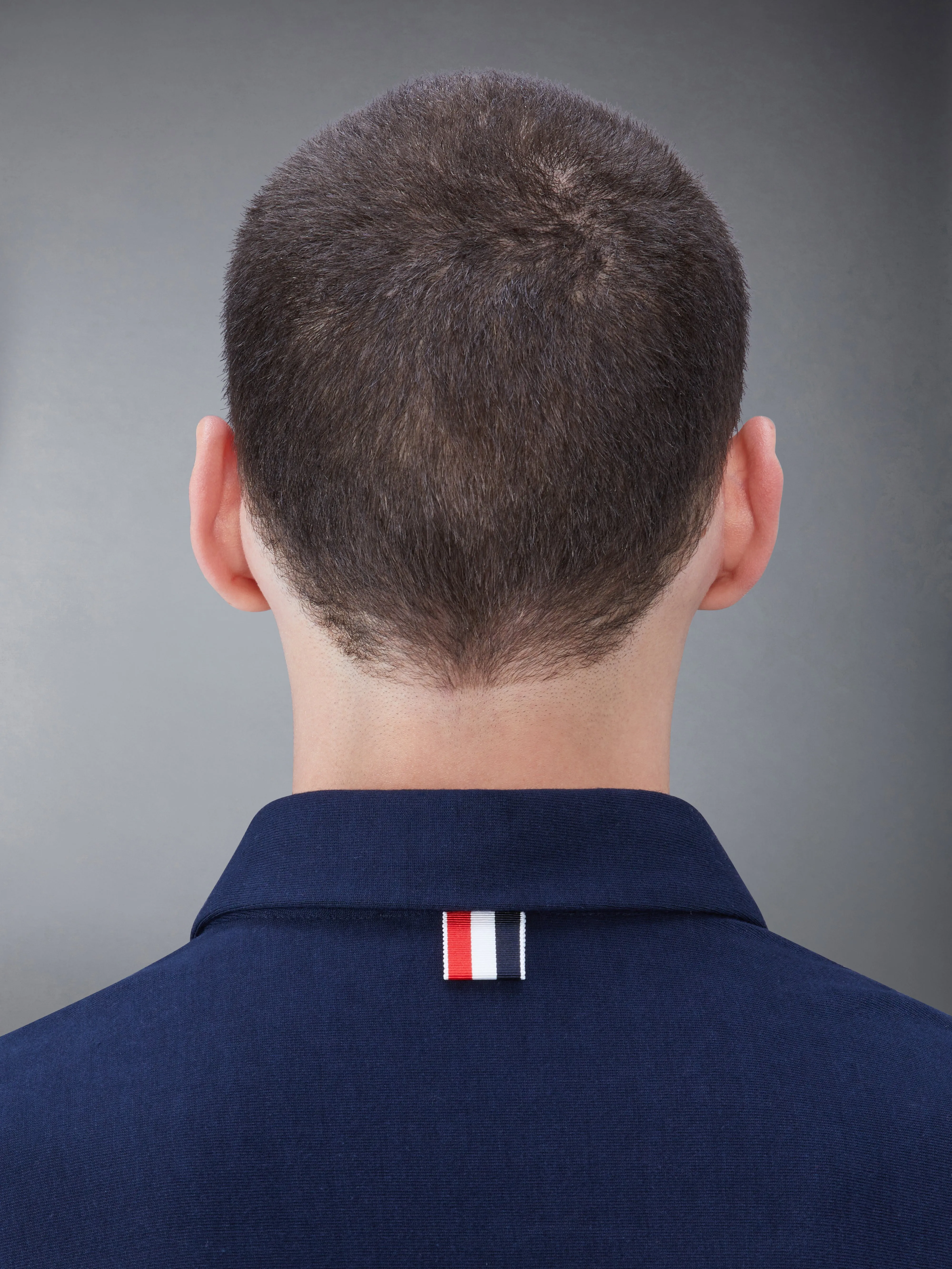 RWB STRIPE JERSEY POLO sold by Thom Browne product image thumbnail 4