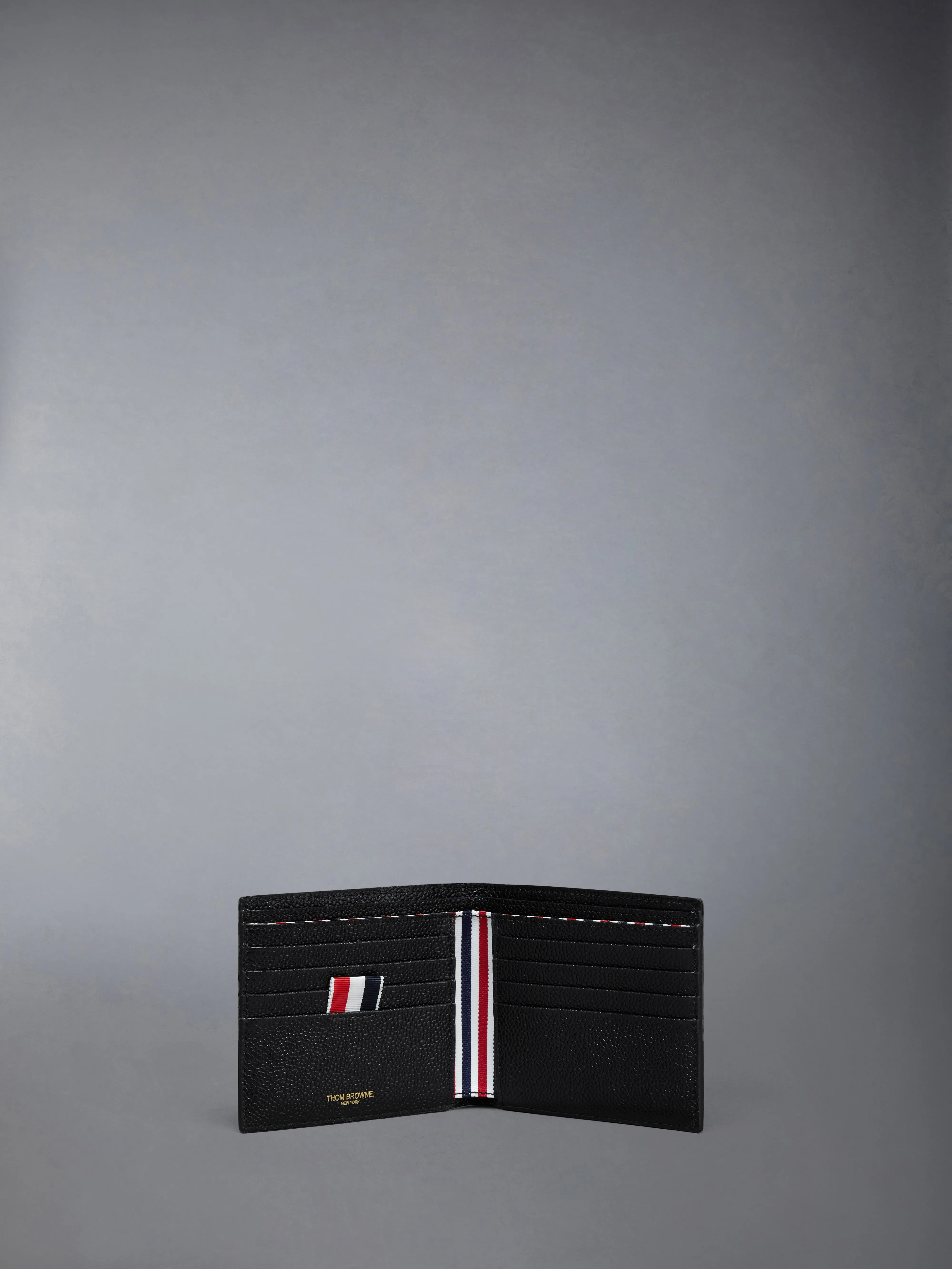 PEBBLE GRAIN GOOSE EMBROIDERY BILFOLD sold by Thom Browne product image thumbnail 3