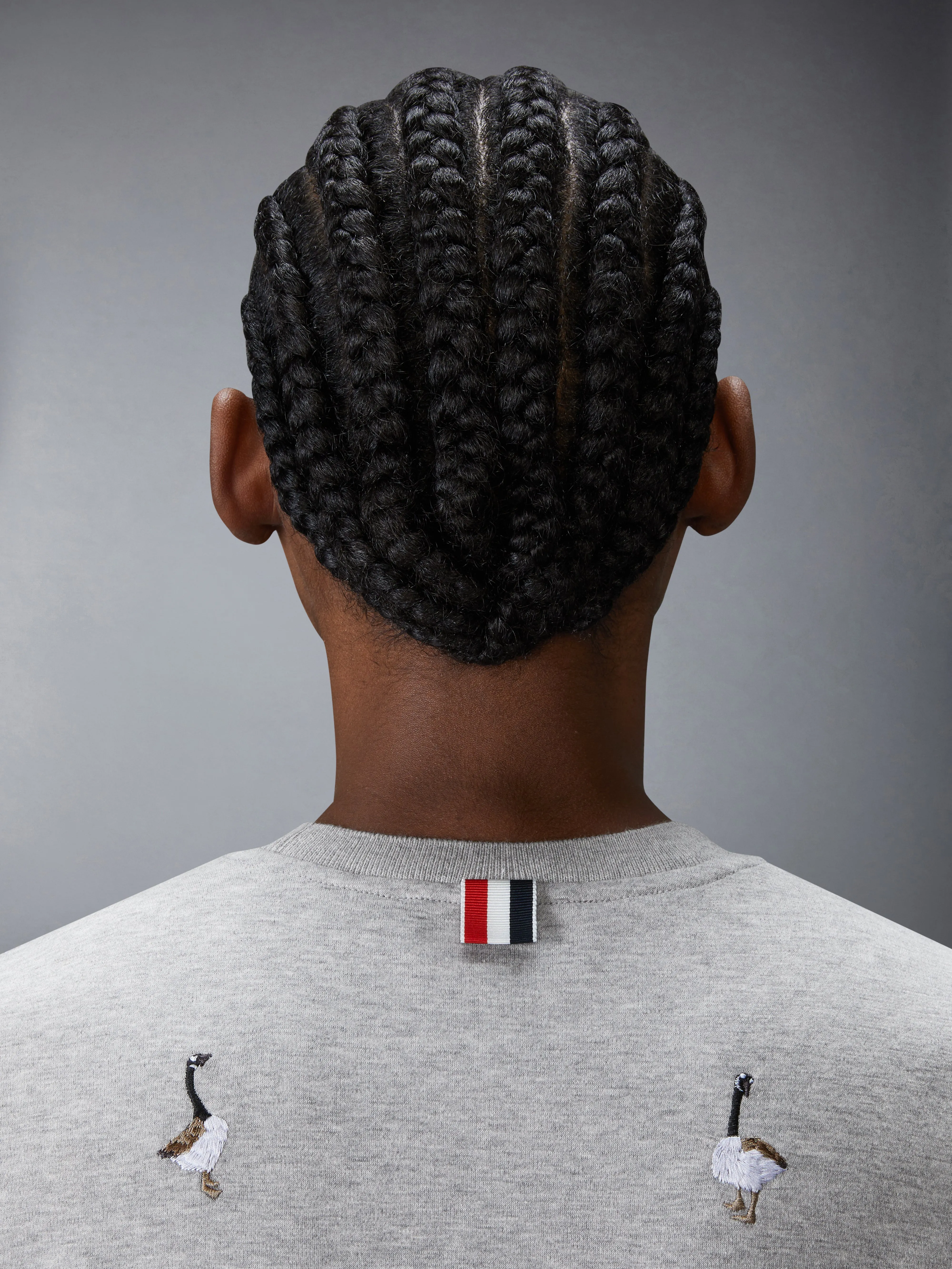 COTTON MILANO GEESE TEE sold by Thom Browne product image thumbnail 5