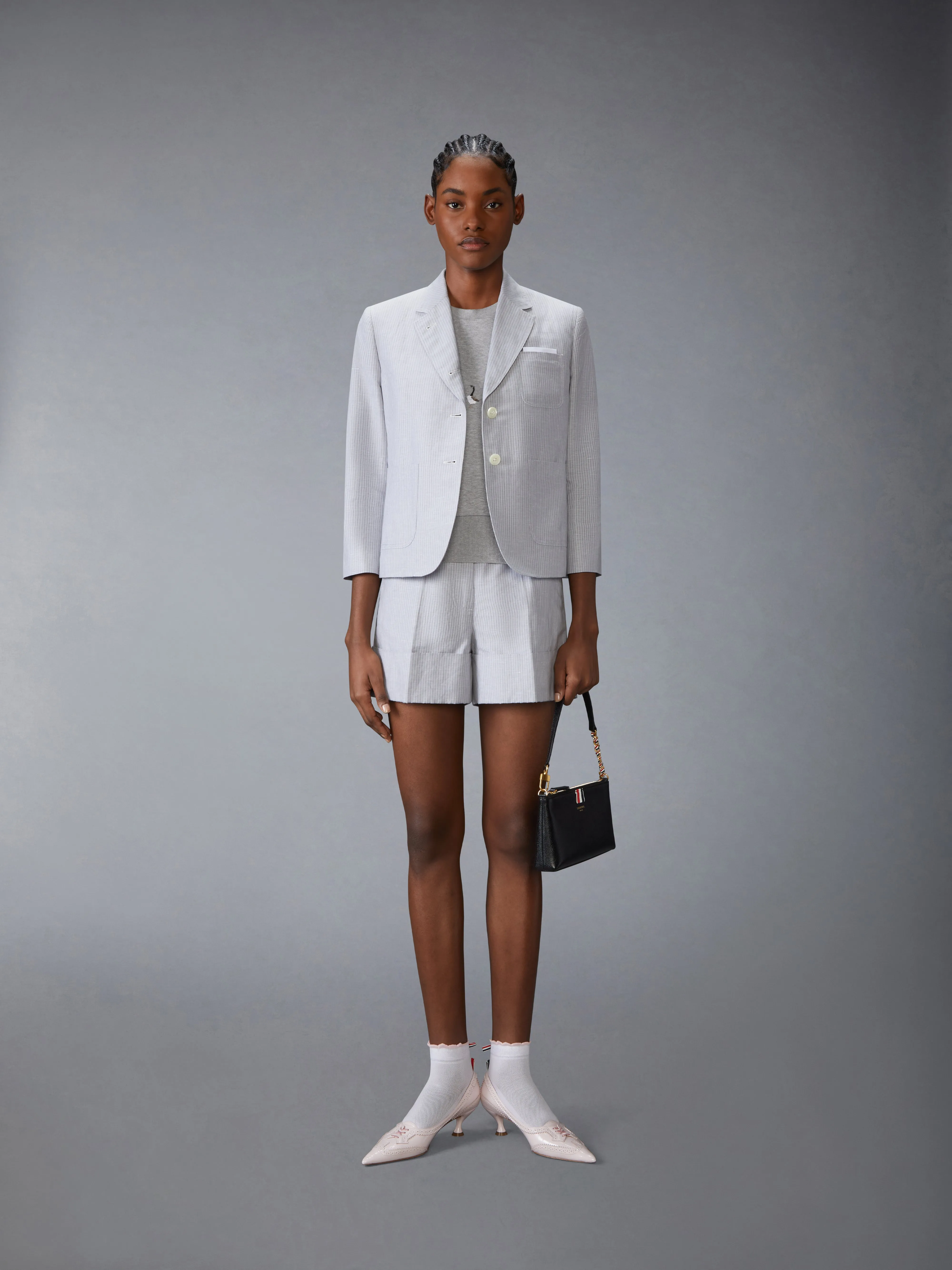 COTTON MILANO GEESE TEE sold by Thom Browne product image thumbnail 3