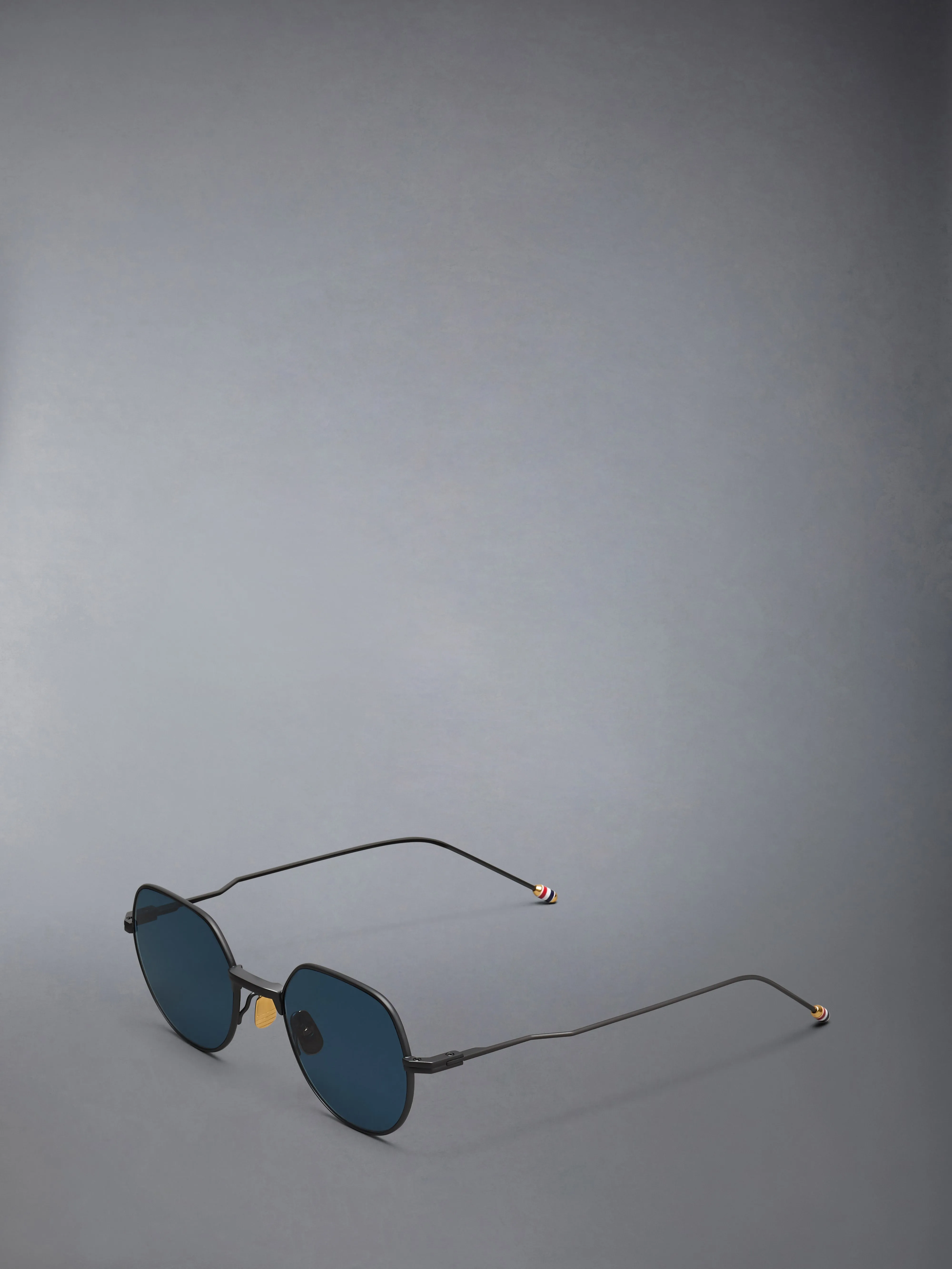 TITANIUM ROUND SUNGLASSES sold by Thom Browne product image thumbnail 2