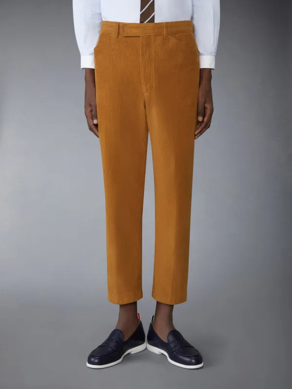 NARROW WALE CORDUROY CHINO PANTS sold by Thom Browne