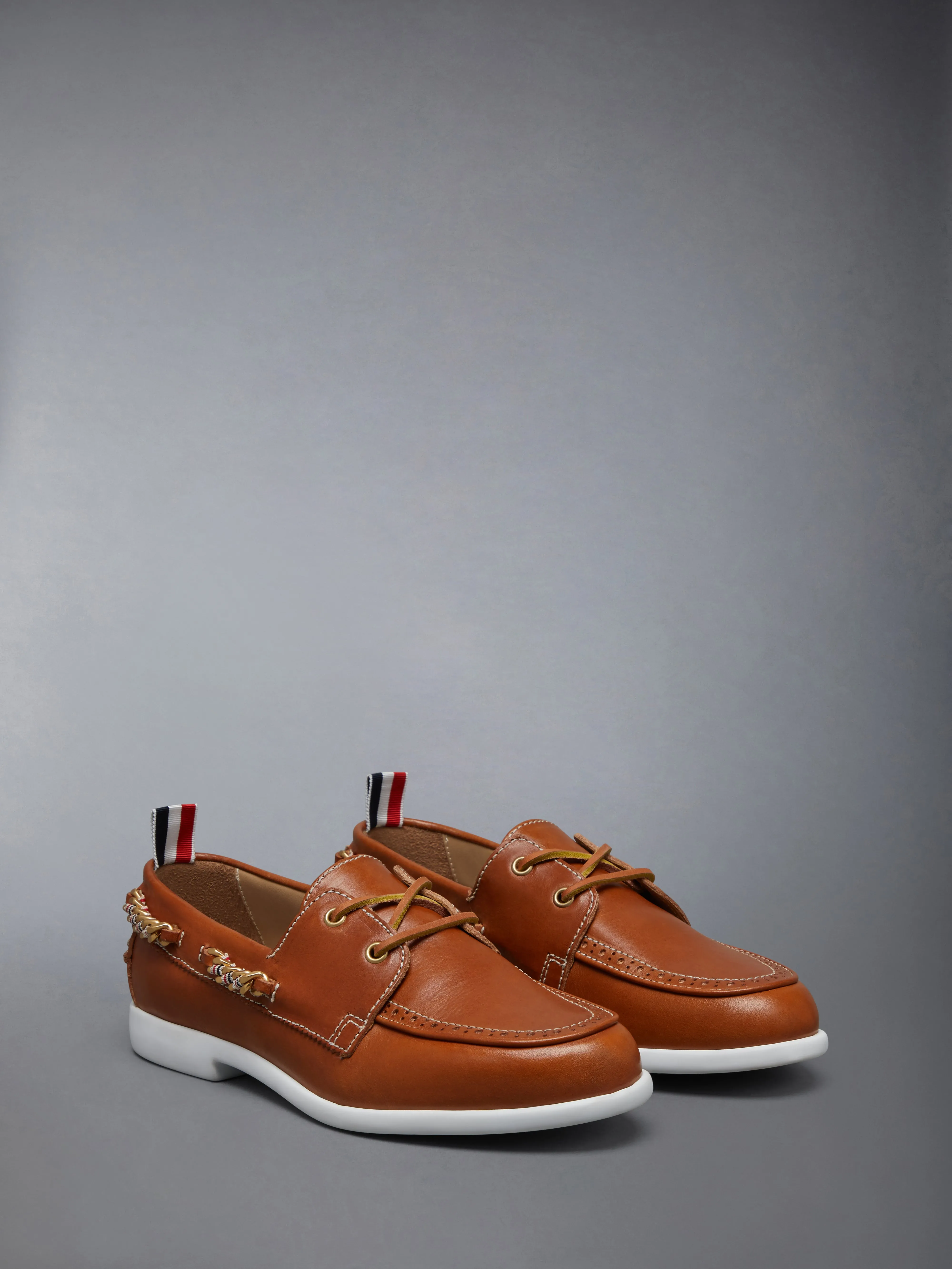 VACCHETTA BROGUE BOAT SHOE sold by Thom Browne product image thumbnail 2