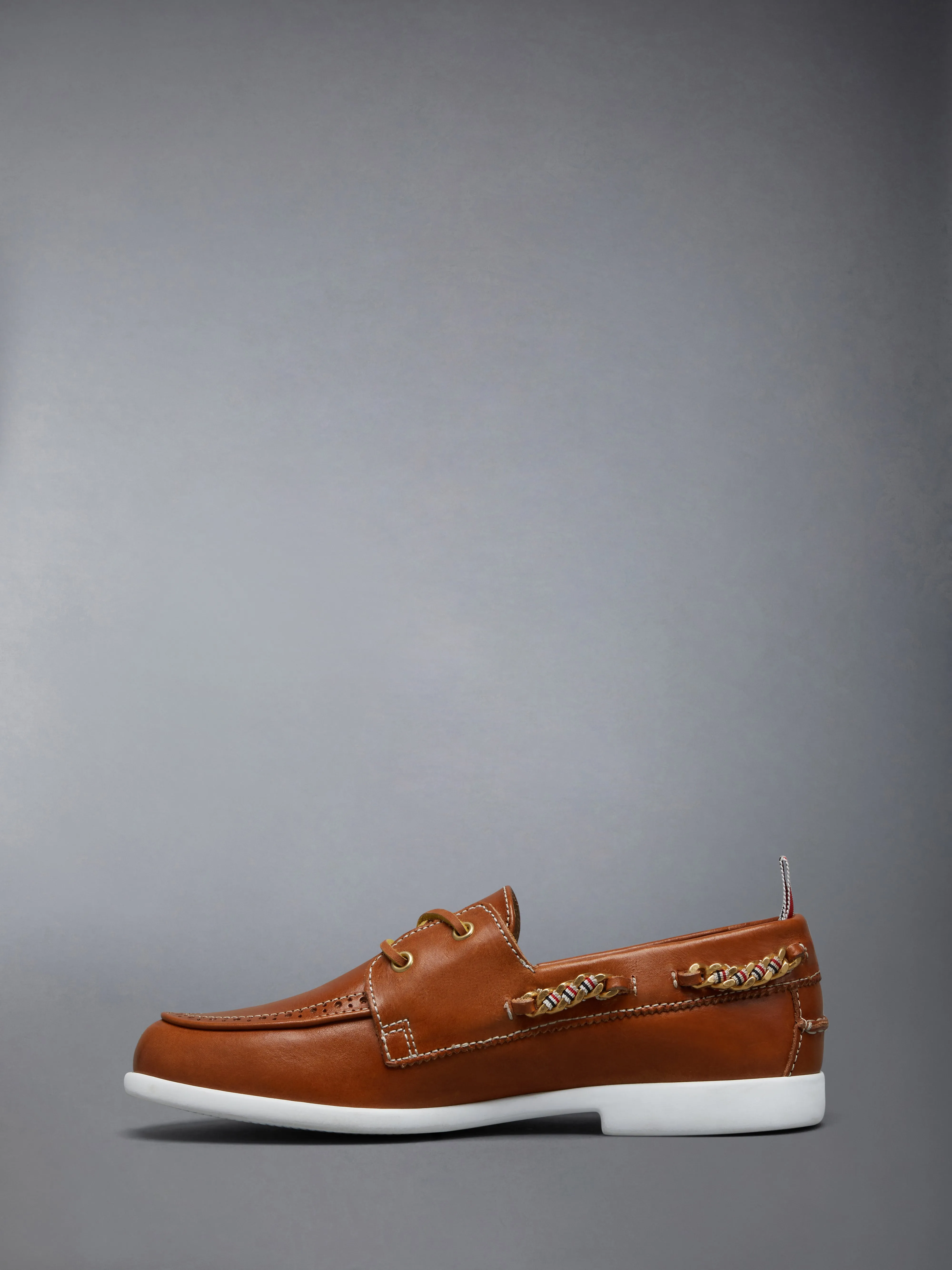 VACCHETTA BROGUE BOAT SHOE sold by Thom Browne product image thumbnail 3